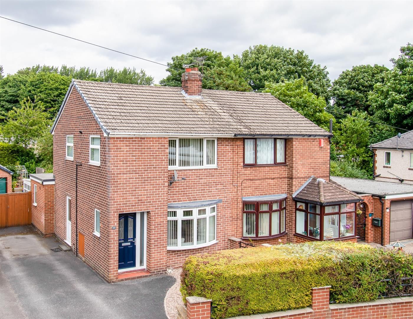 3 bed semidetached house for sale in Woodkirk Gardens, Dewsbury WF12