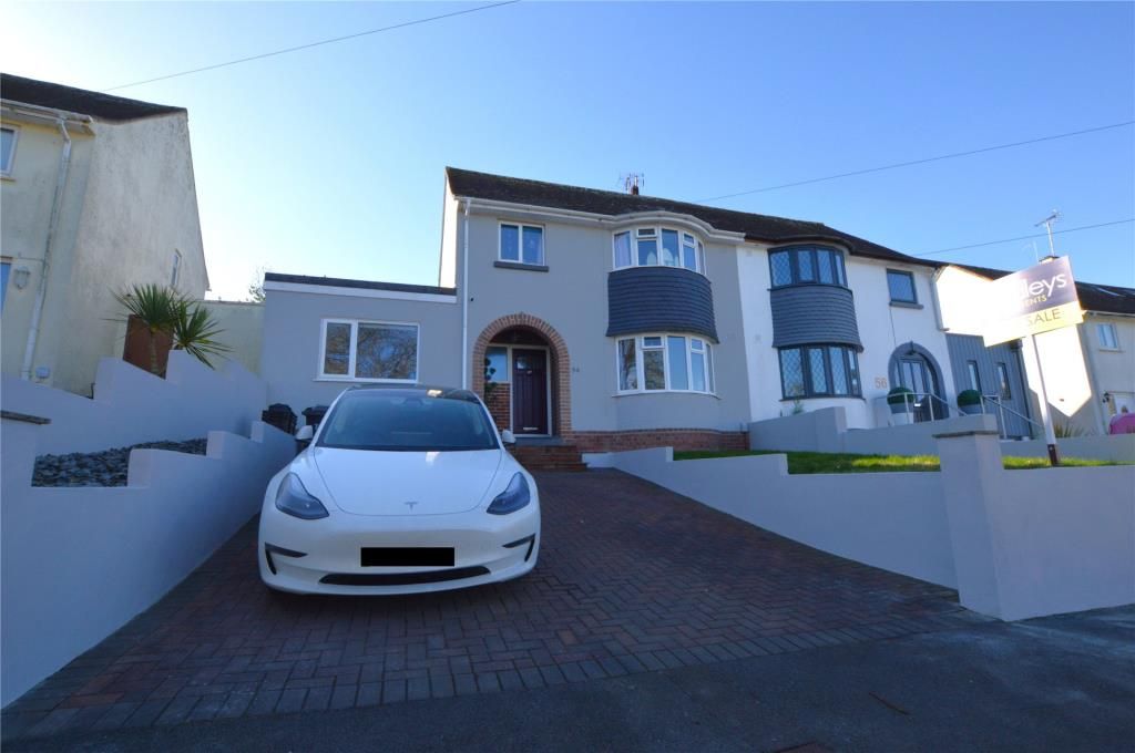 3 bed semidetached house for sale in Tamar Avenue, Shiphay, Torquay
