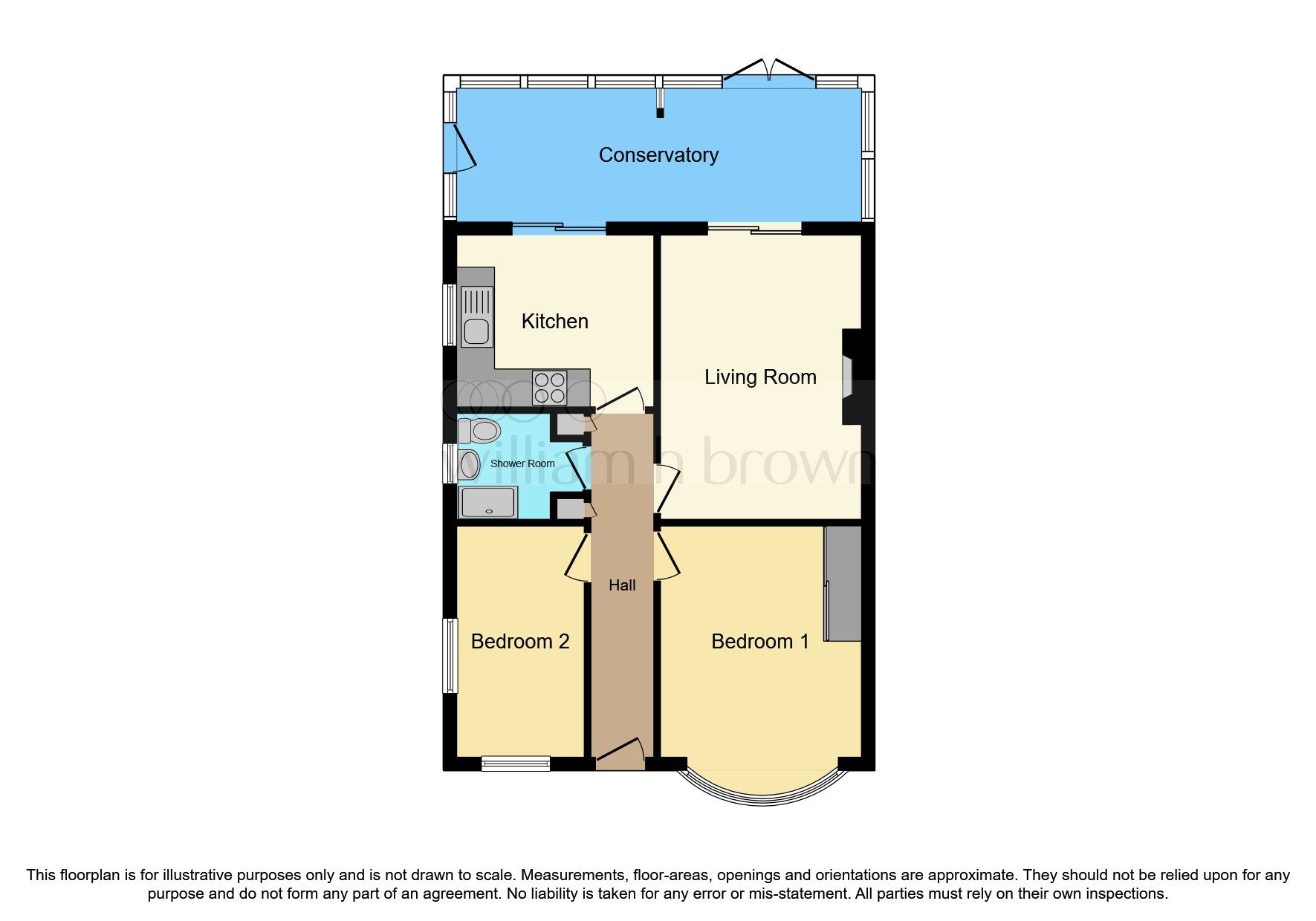 2 bed semidetached bungalow for sale in Sycamore Road, Stowupland