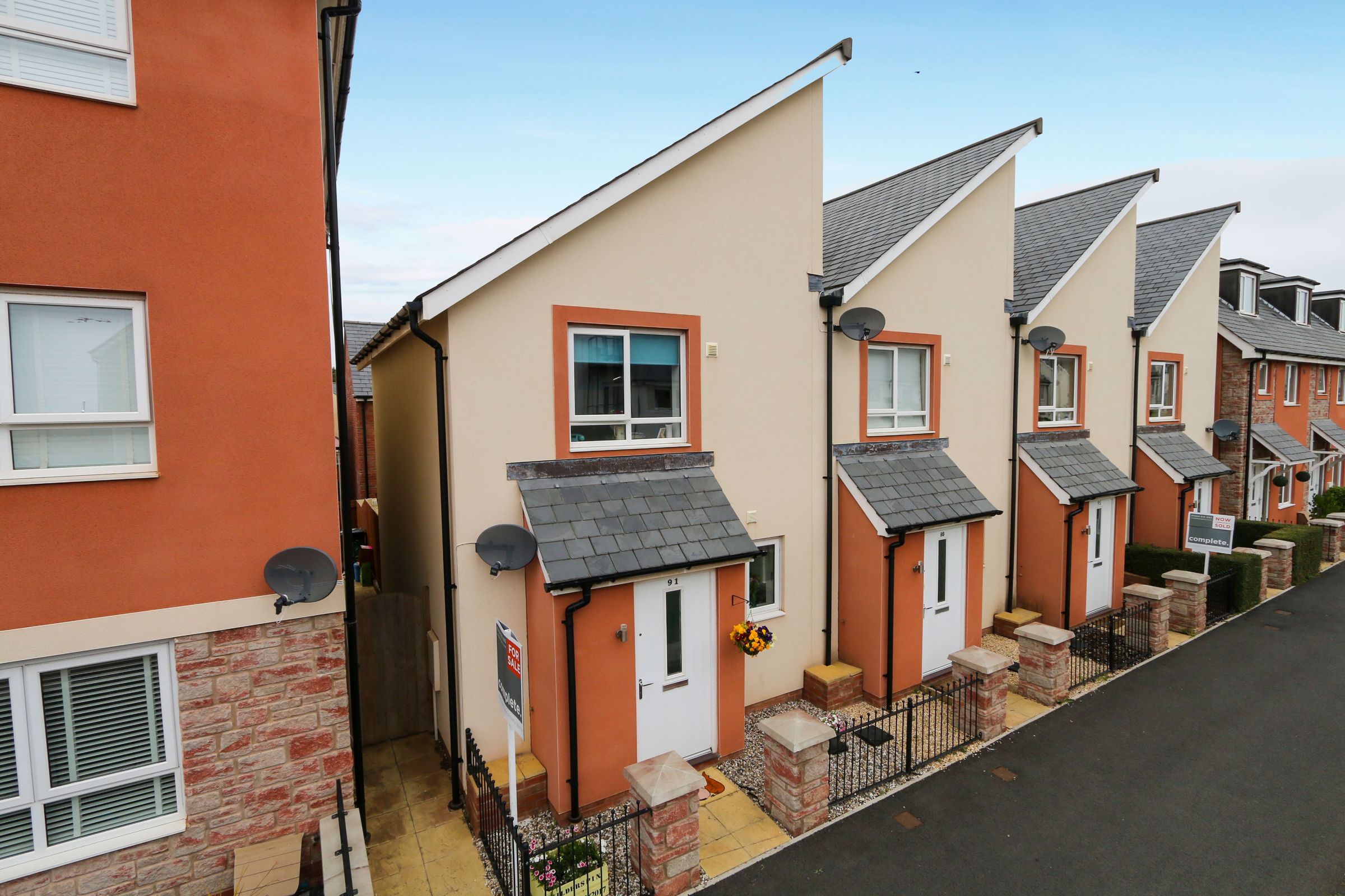 2 bed end terrace house for sale in Younghayes Road, Cranbrook, Exeter