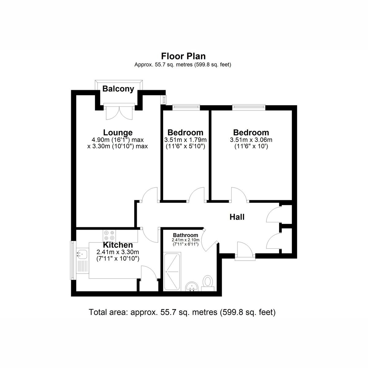 2 bed flat for sale in Bedford Road, Torquay TQ1 Zoopla