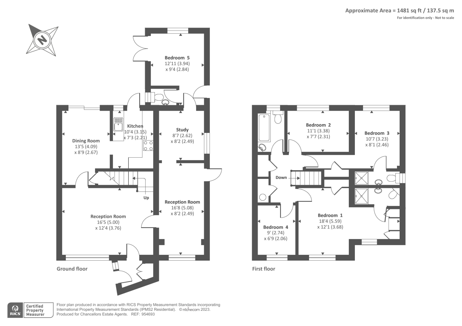 5 bed semidetached house for sale in Bisley, Surrey GU24 Zoopla