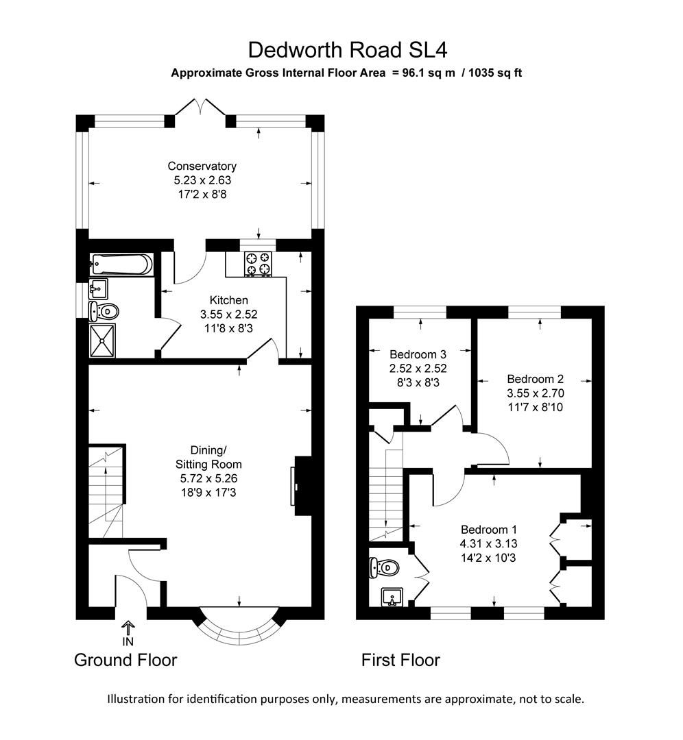 3 bed end terrace house for sale in Dedworth Road, Windsor SL4 Zoopla