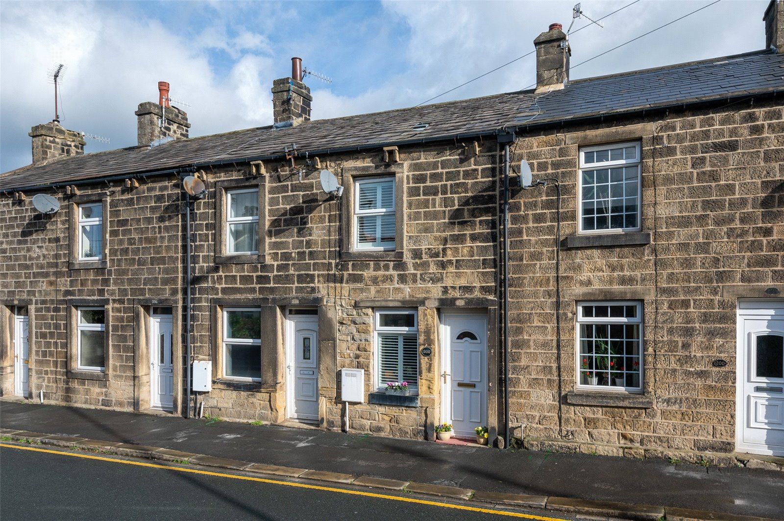 1 bed terraced house for sale in West Terrace, Burley In Wharfedale, Ilkley, West Yorkshire LS29