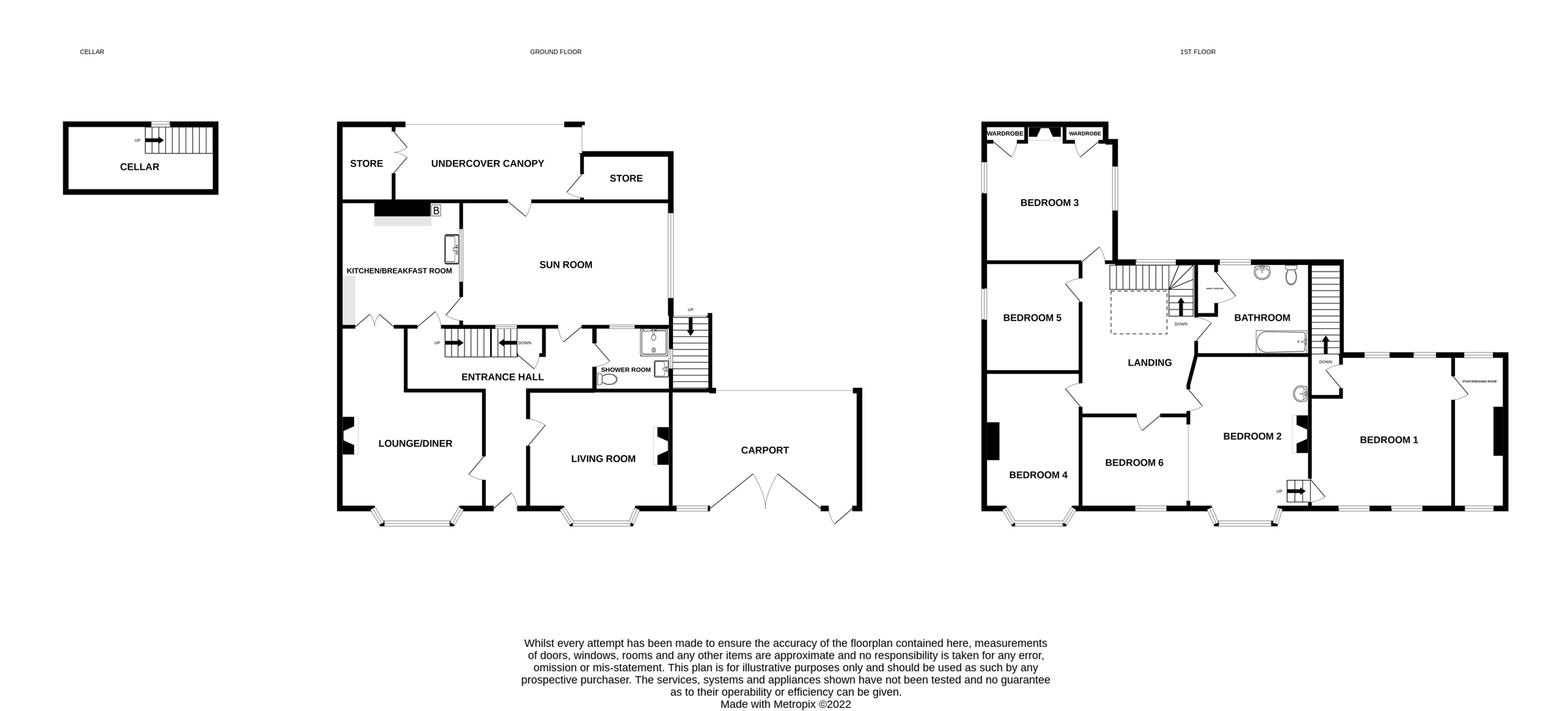 5 bed detached house for sale in Thetford Road, Ixworth, Bury St