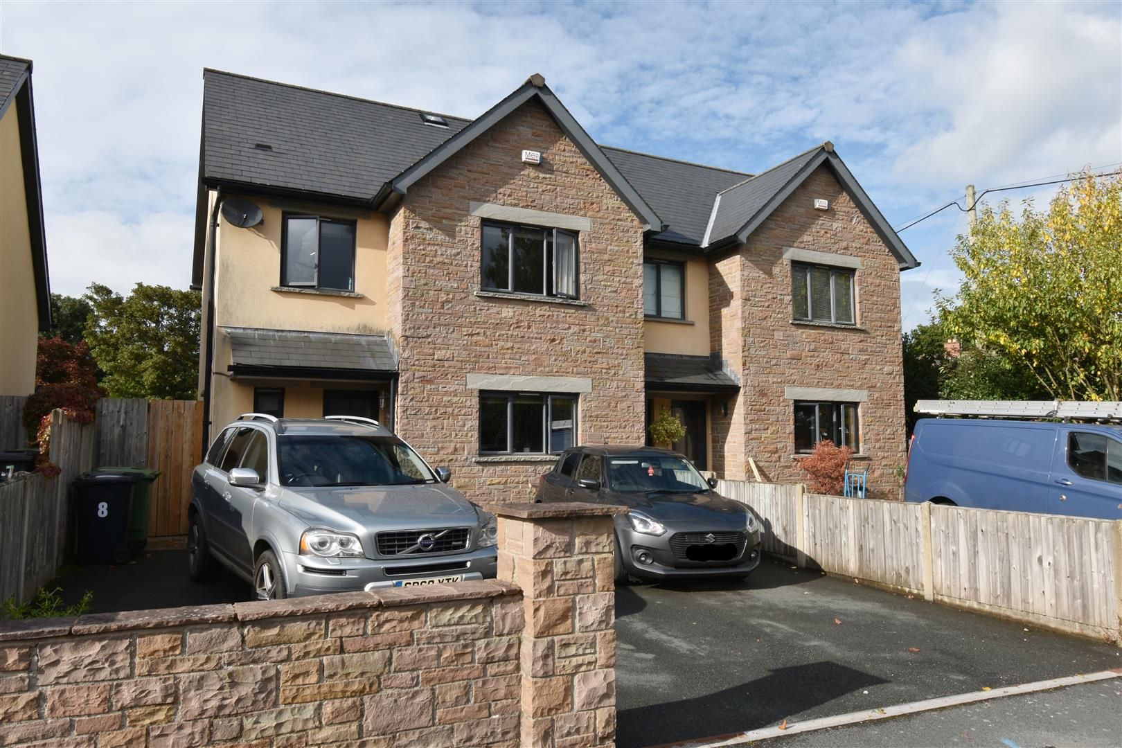 3 bed semidetached house to rent in Roman Way, Longtown, Hereford HR2