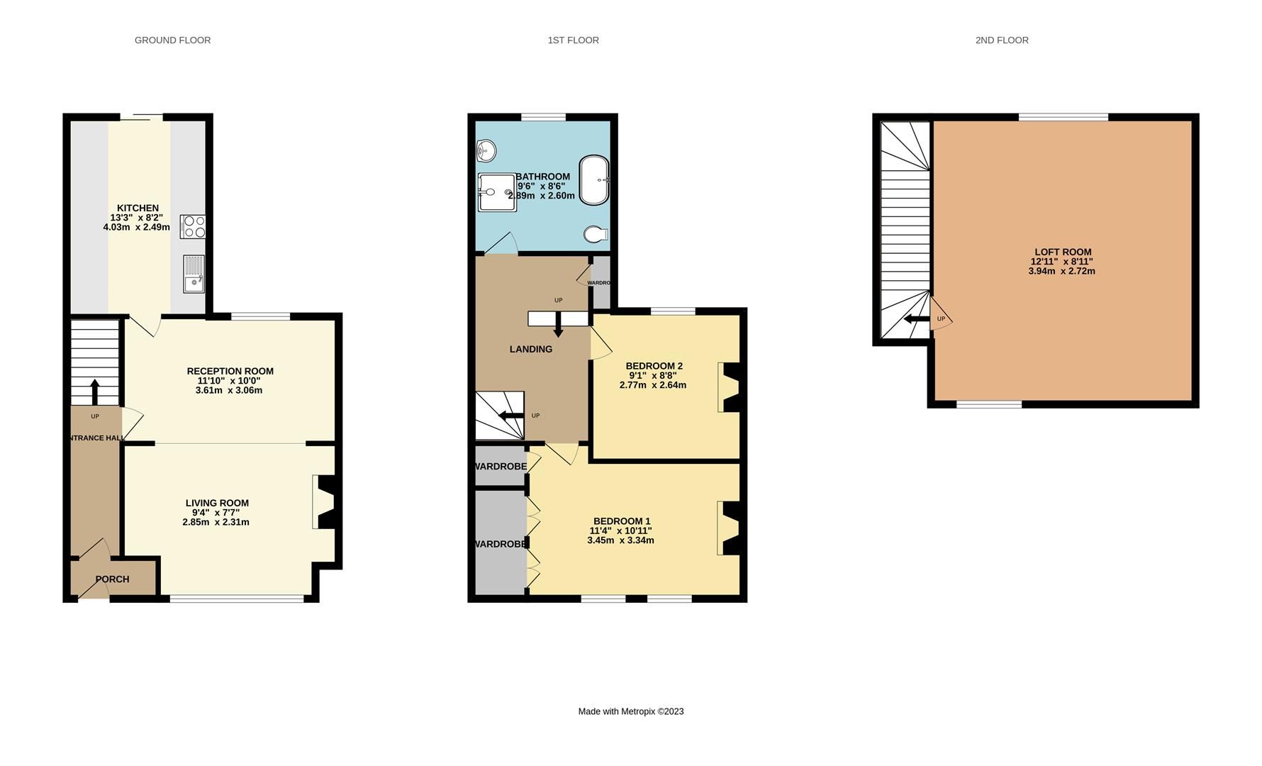 3 bed terraced house for sale in Albion Road, Eastbourne BN22 Zoopla