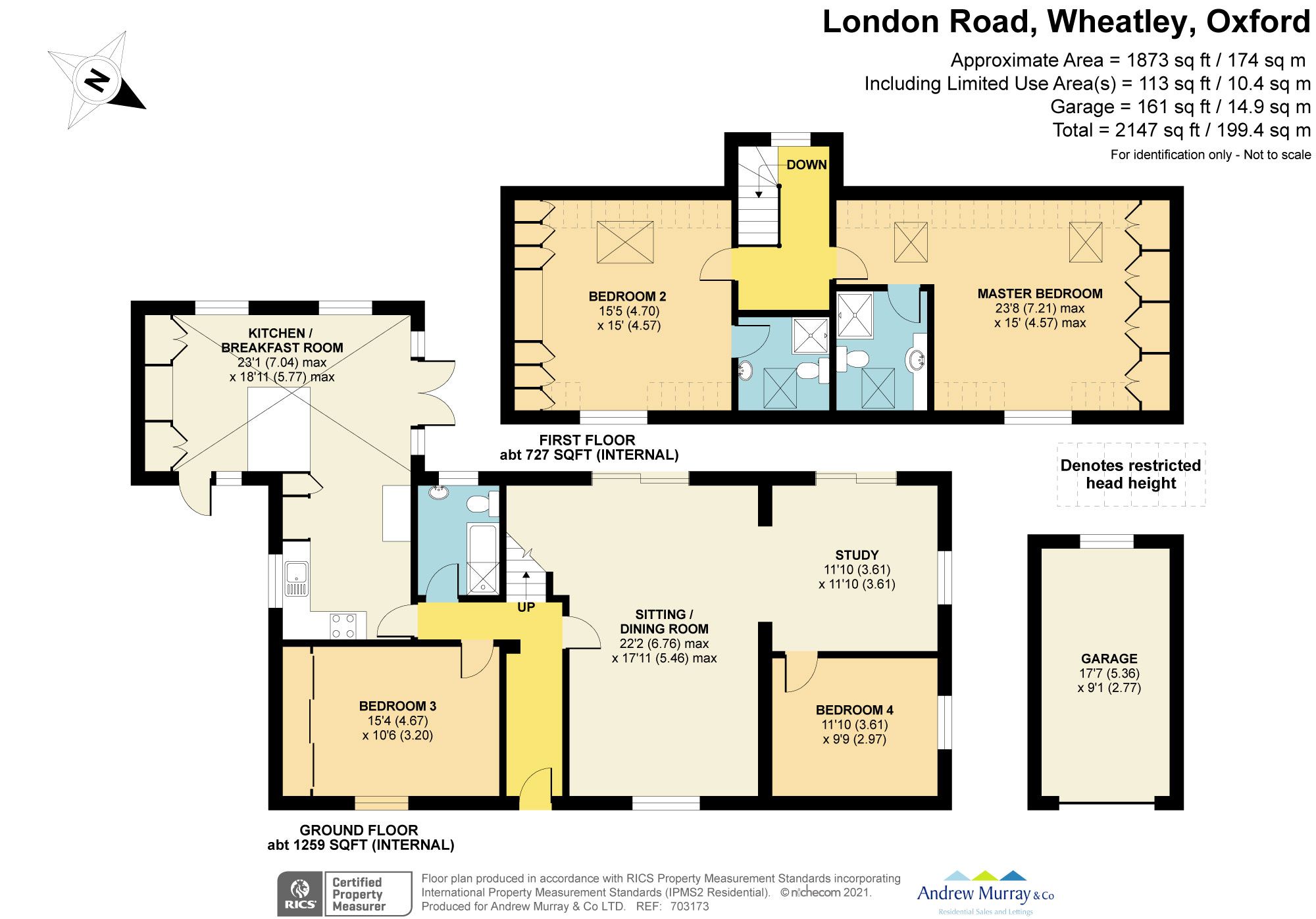 4 bed detached house for sale in London Road, Wheatley, Oxford OX33