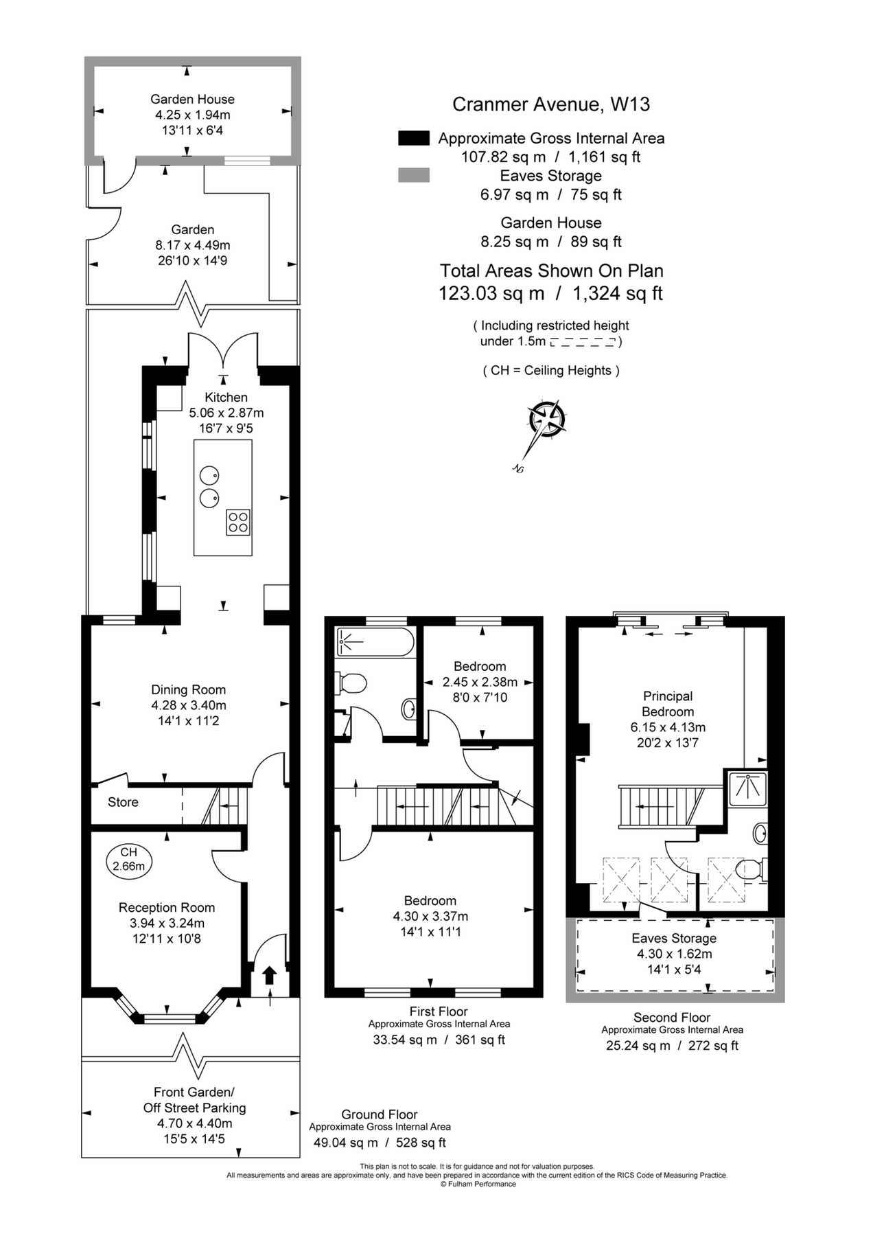 3 bed terraced house to rent in Cranmer Avenue, Ealing, Northfields
