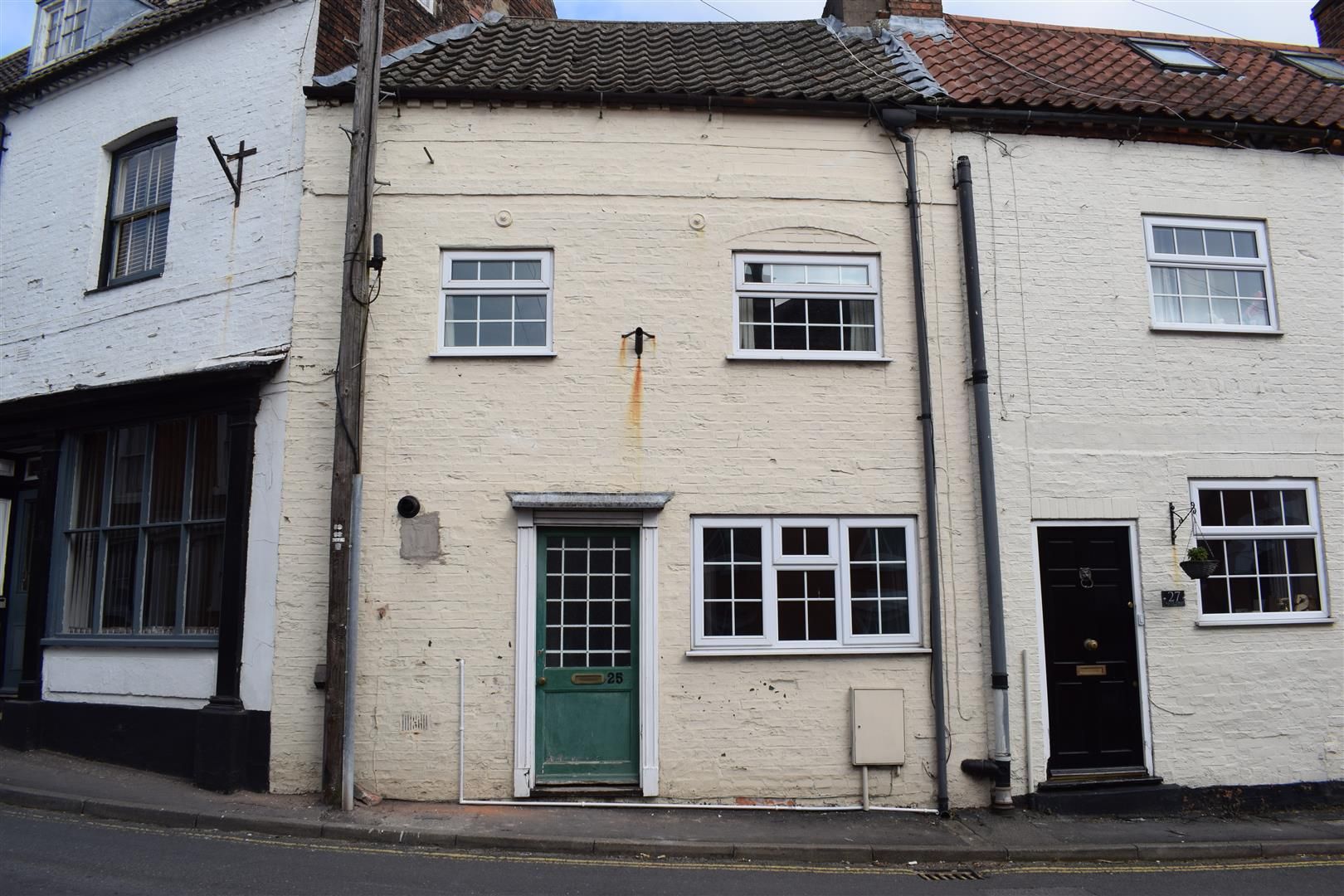 1 bed terraced house for sale in South Street, Caistor, Market Rasen