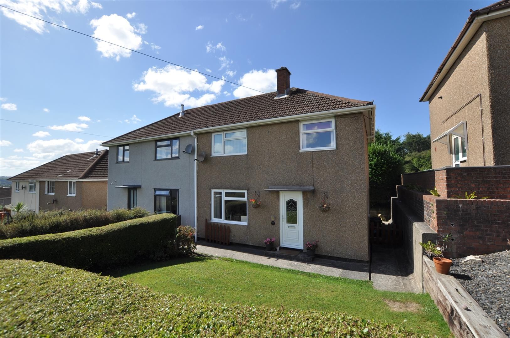 3 bed semidetached house for sale in Russell Terrace, Carmarthen SA31