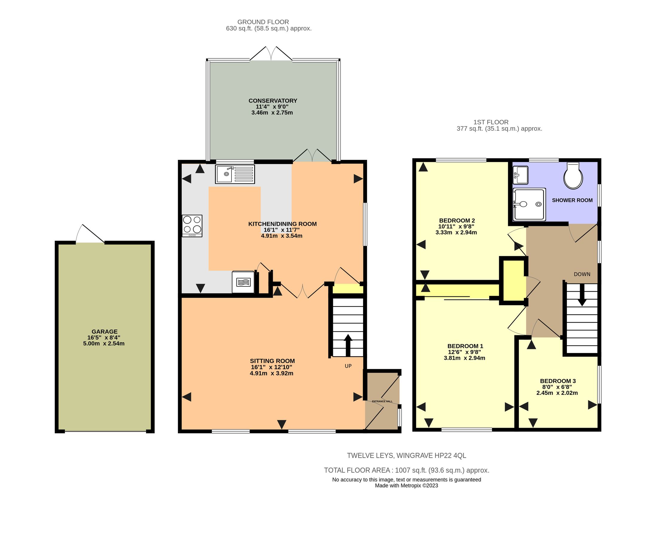 3 bed semidetached house for sale in Twelve Leys, Wingrave