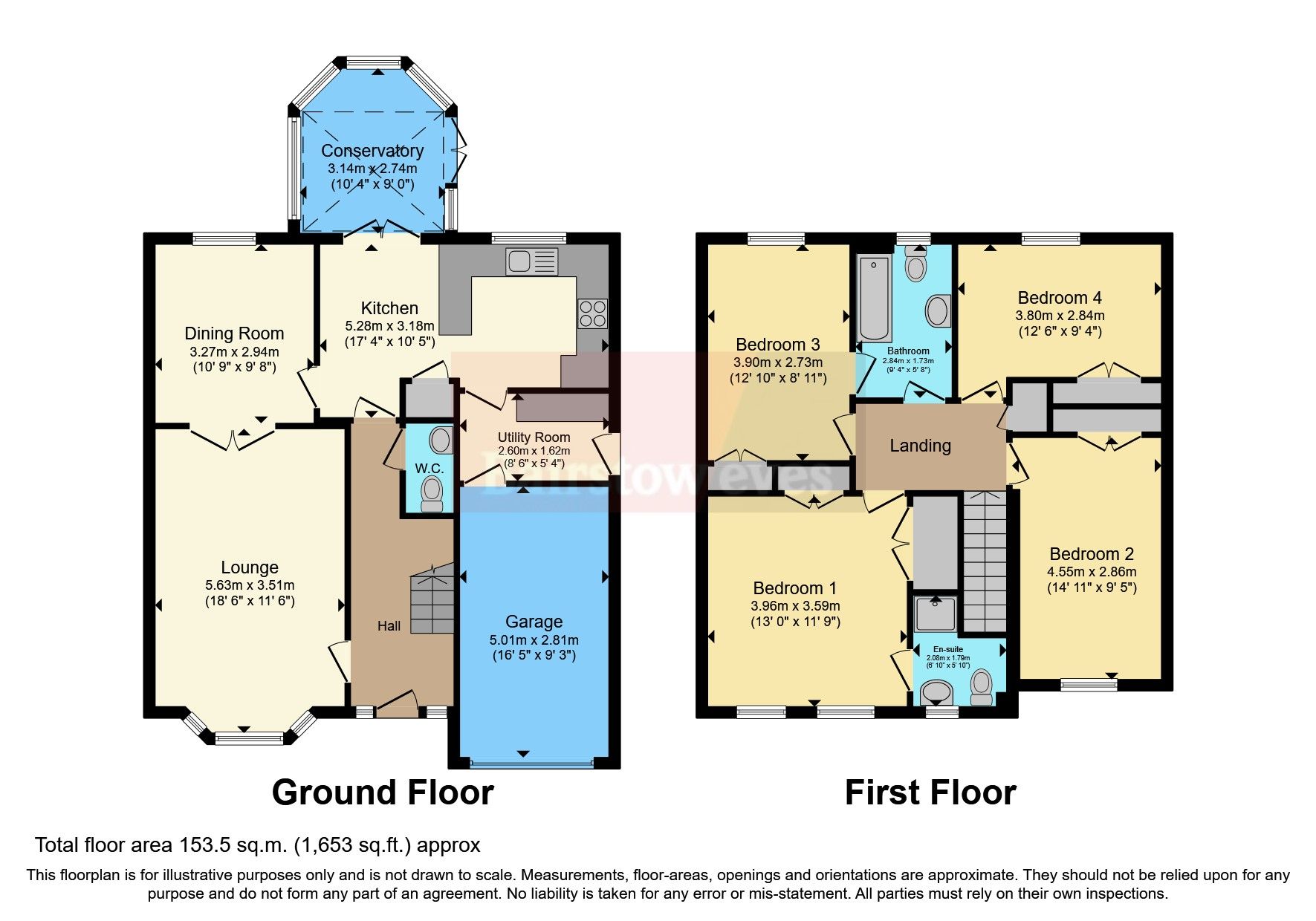 4 bed detached house for sale in Halstead Close, Forest Town, Mansfield