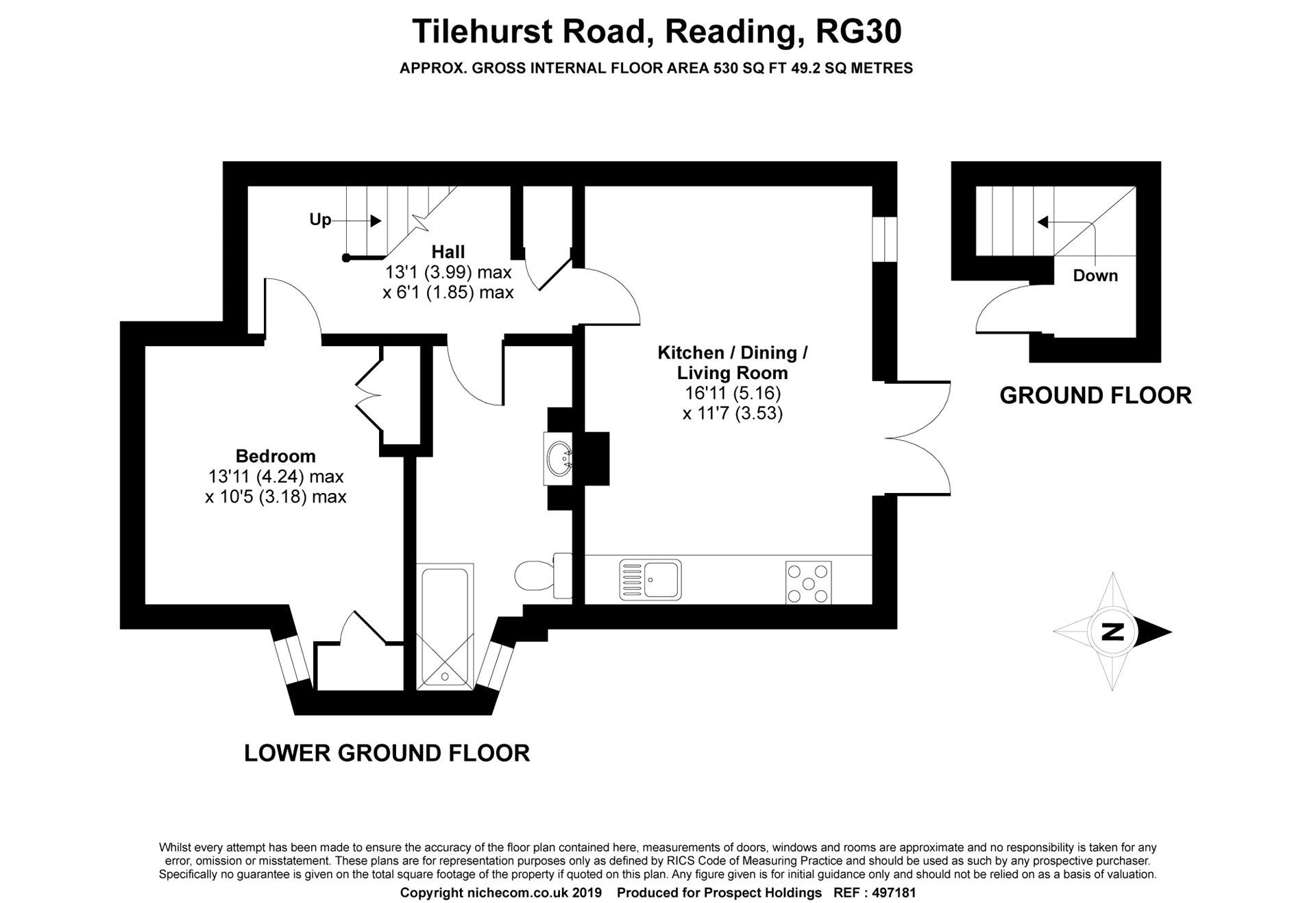 1 bed flat to rent in Tilehurst Road, Reading, Berkshire RG30 Zoopla