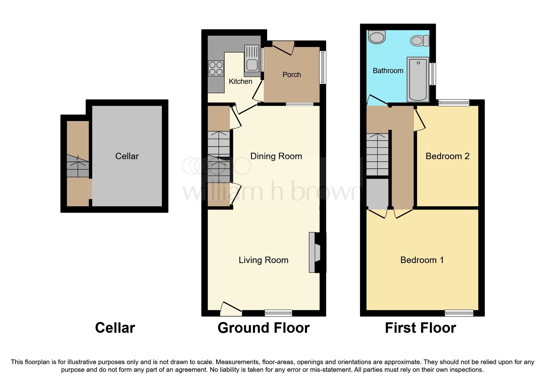 2 bed terraced house for sale in Higham Common Road, Higham, Barnsley