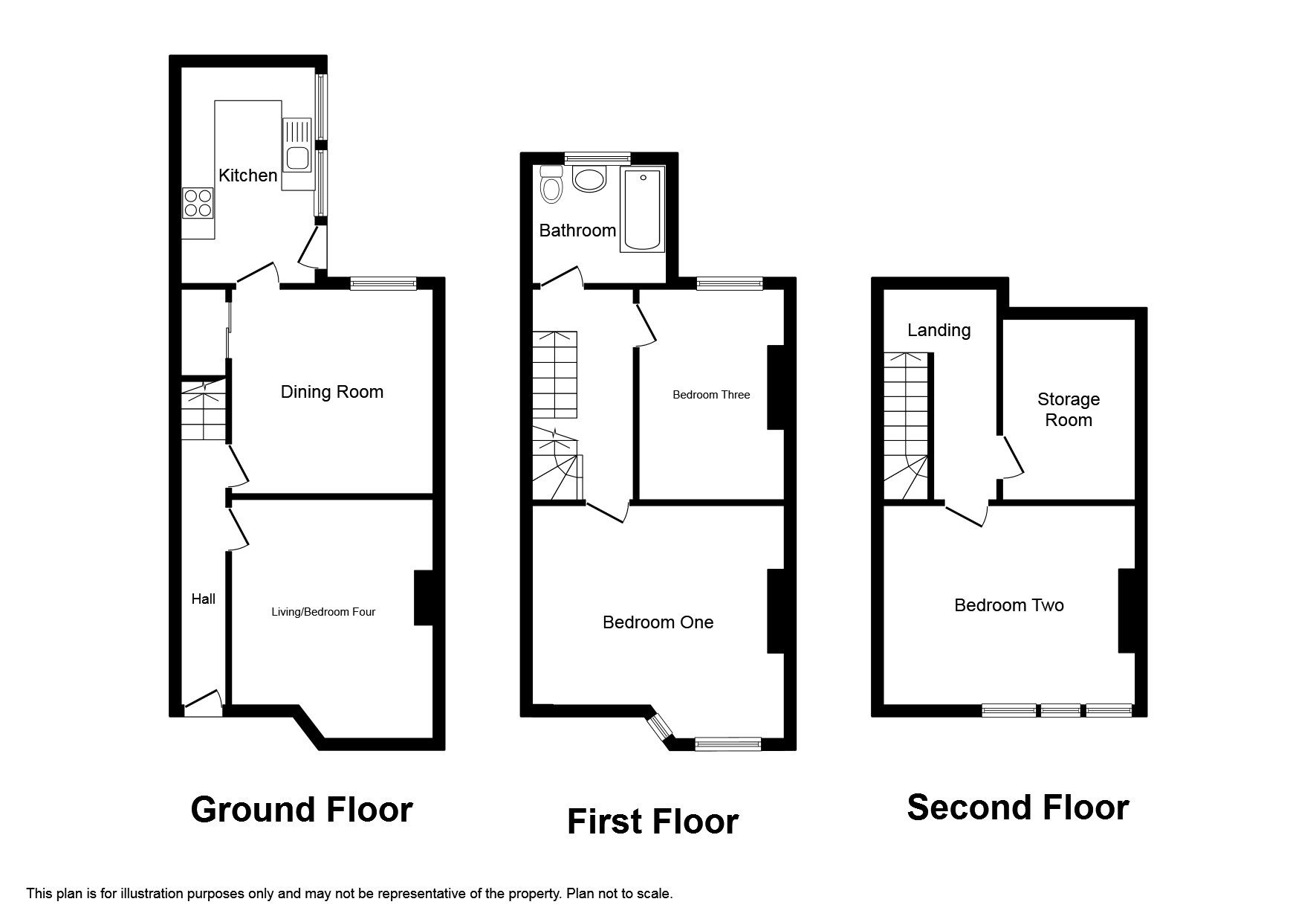 4 bed terraced house for sale in Coronation Street, Salford M5 Zoopla