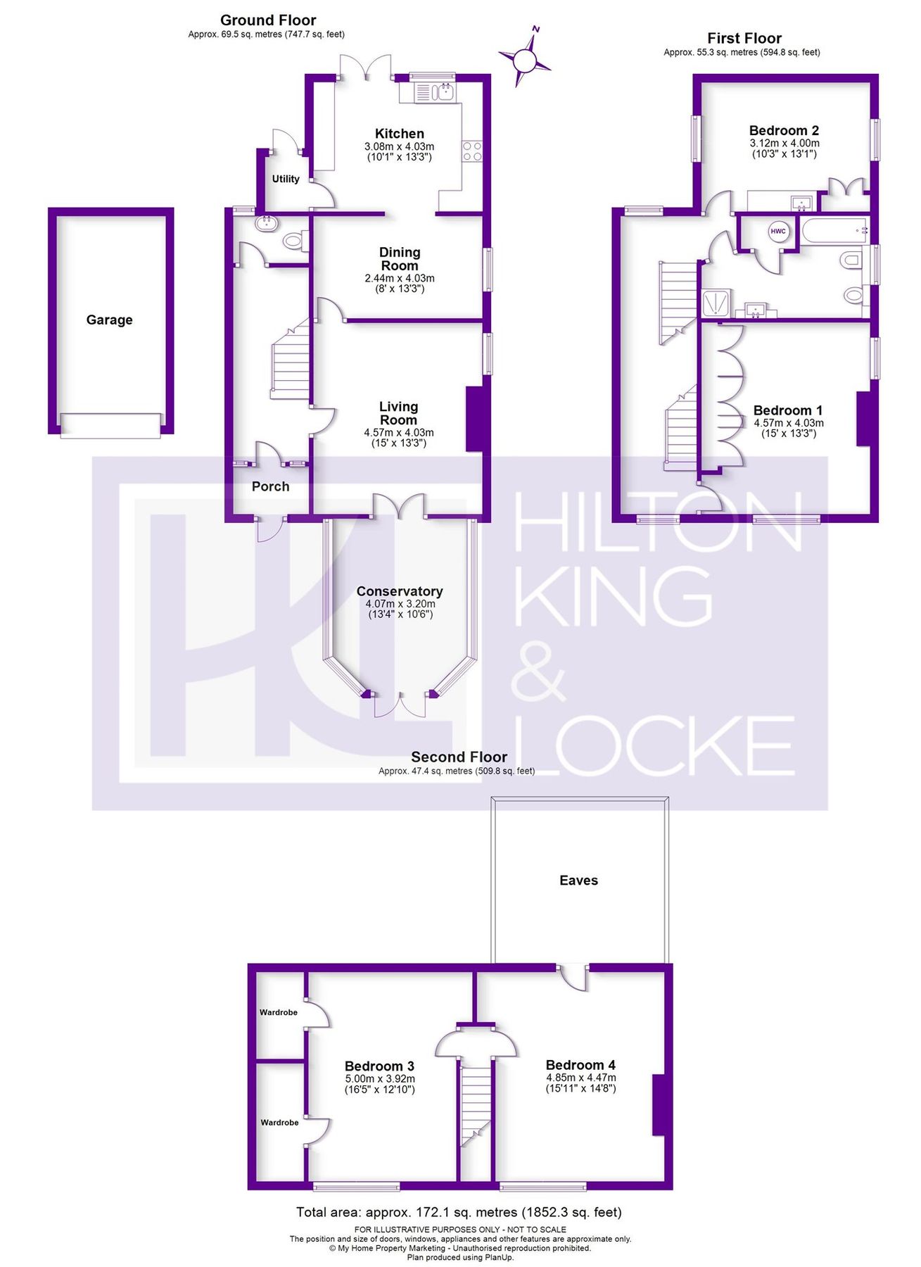 4 bed semidetached house for sale in Lansdown Road, Chalfont St Peter
