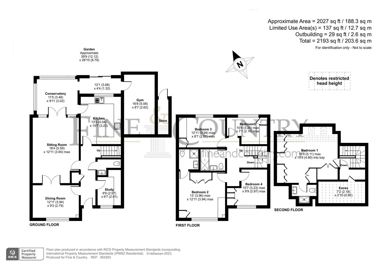 5 bed detached house for sale in Anthorne Close, Potters Bar EN6 Zoopla