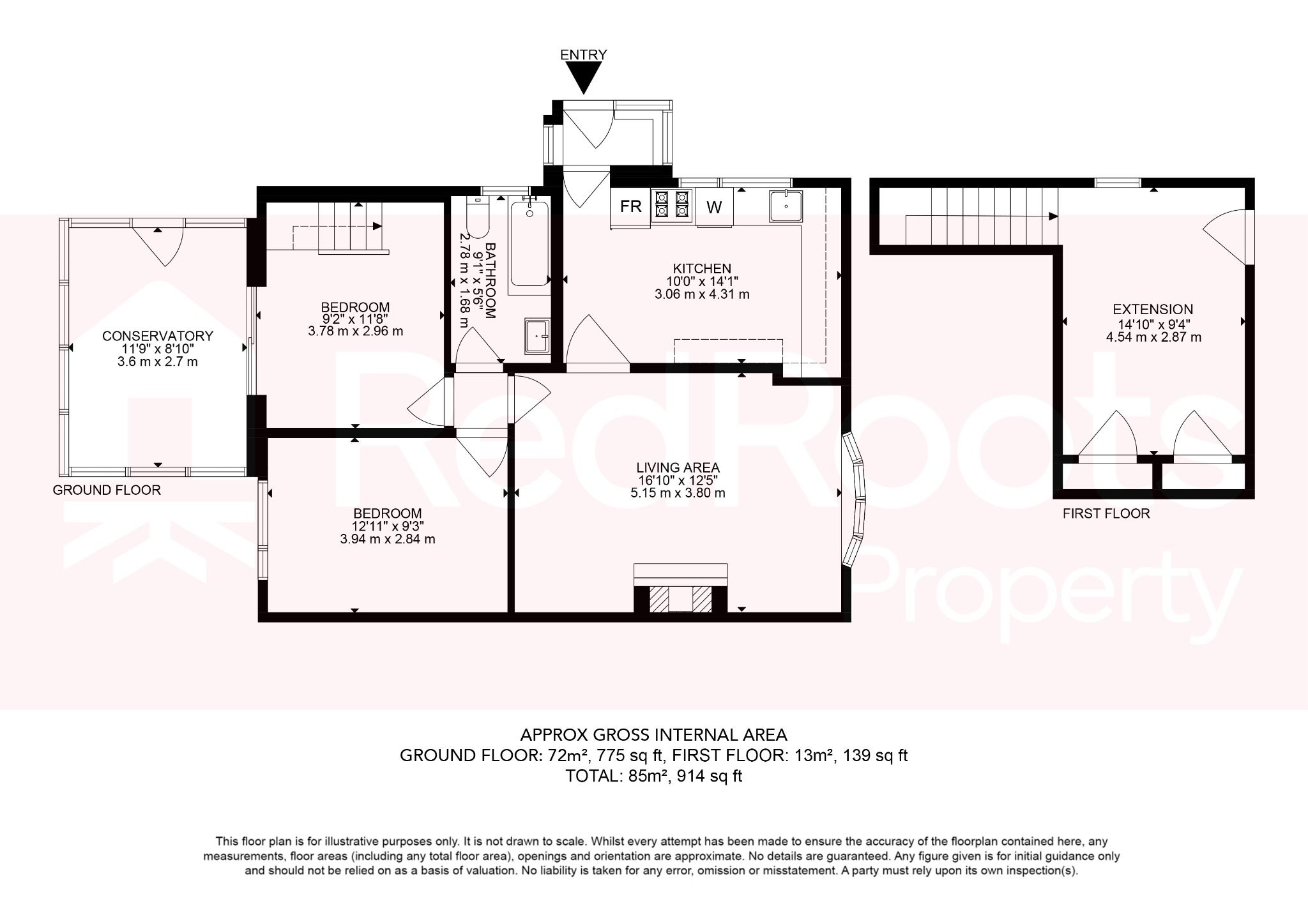 2 bed semidetached bungalow for sale in Valley View, South Elmsall