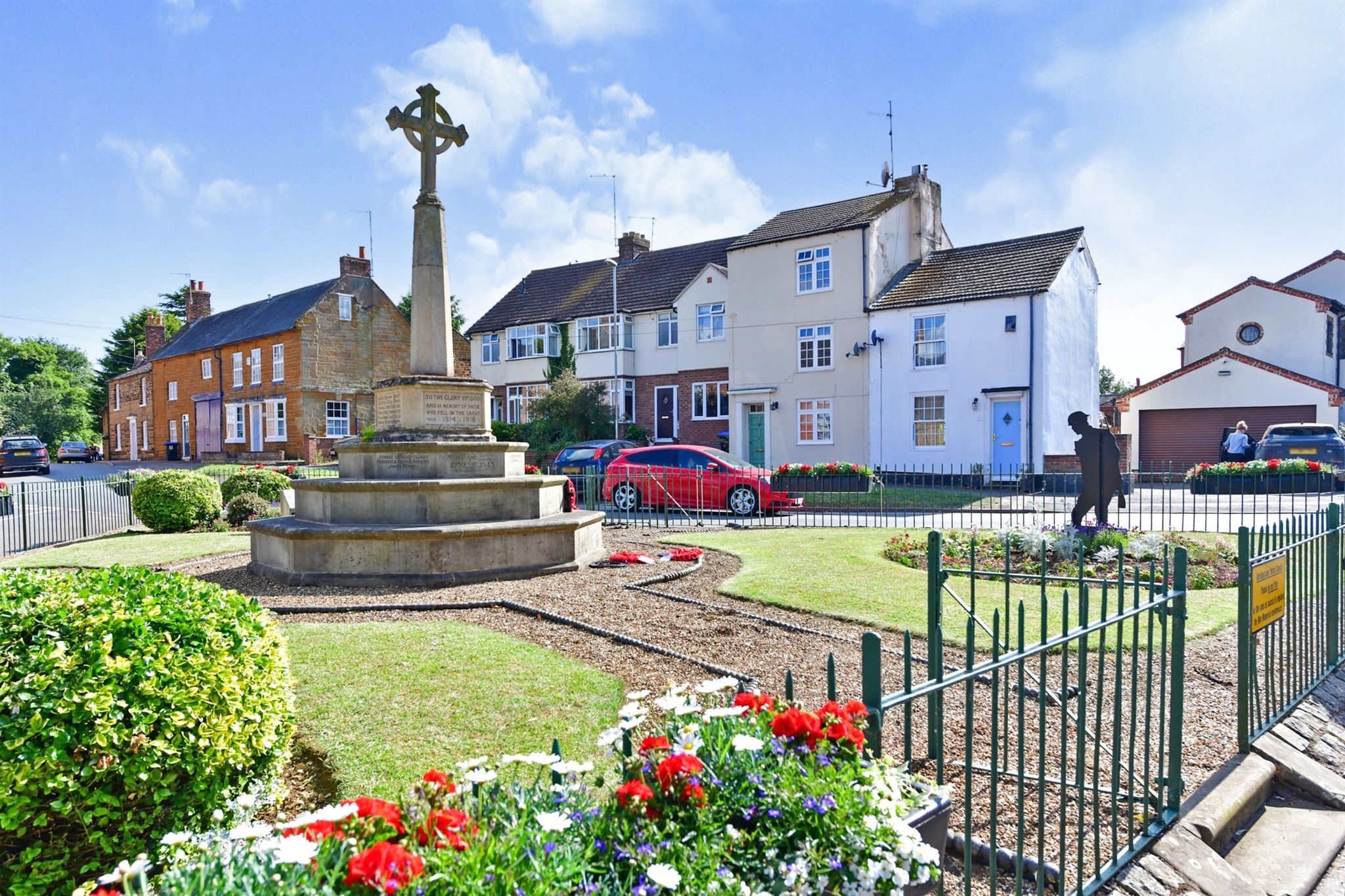 4 bed end terrace house for sale in The Green, Hardingstone
