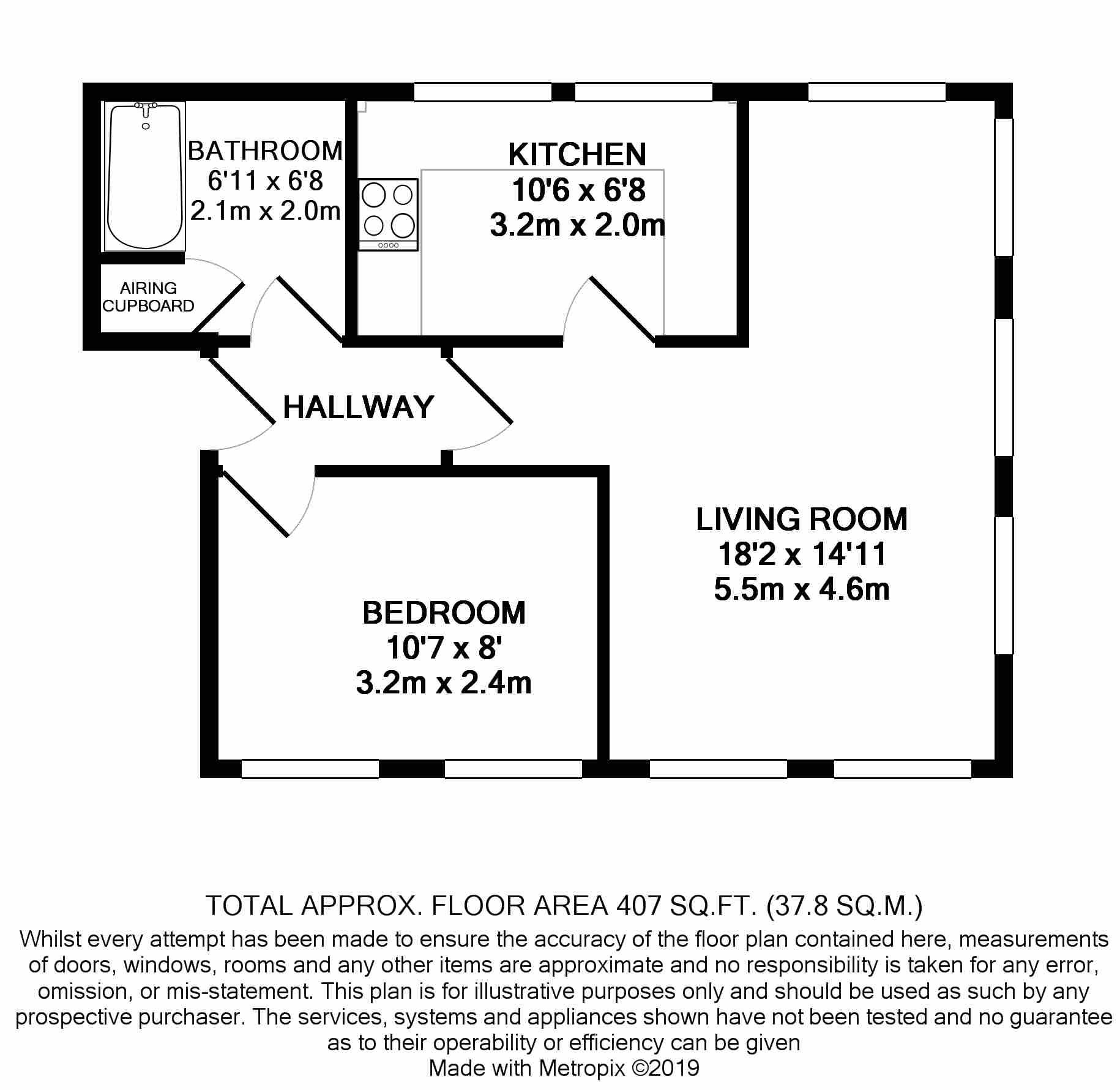 1 bed flat to rent in Church Gardens, Kingston Road, Leatherhead KT22