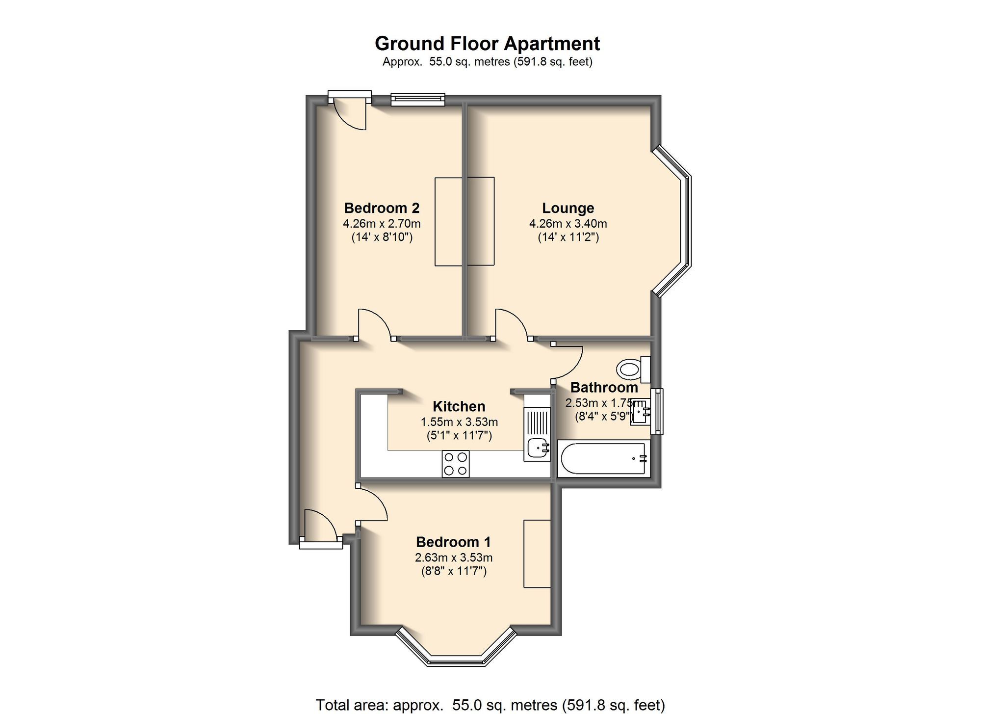 2 bed flat to rent in Psalter Lane, Sheffield S11 Zoopla