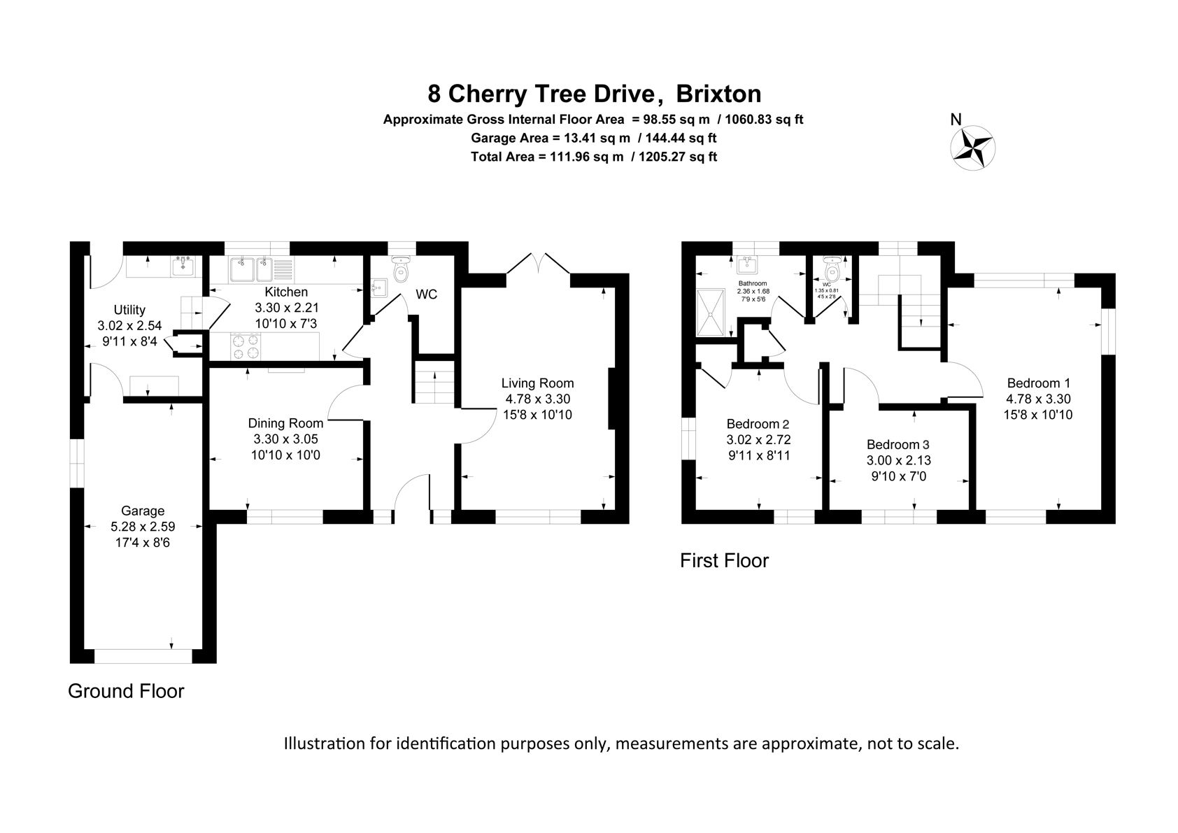 3 bed detached house for sale in Cherry Tree Drive, Brixton, South Hams