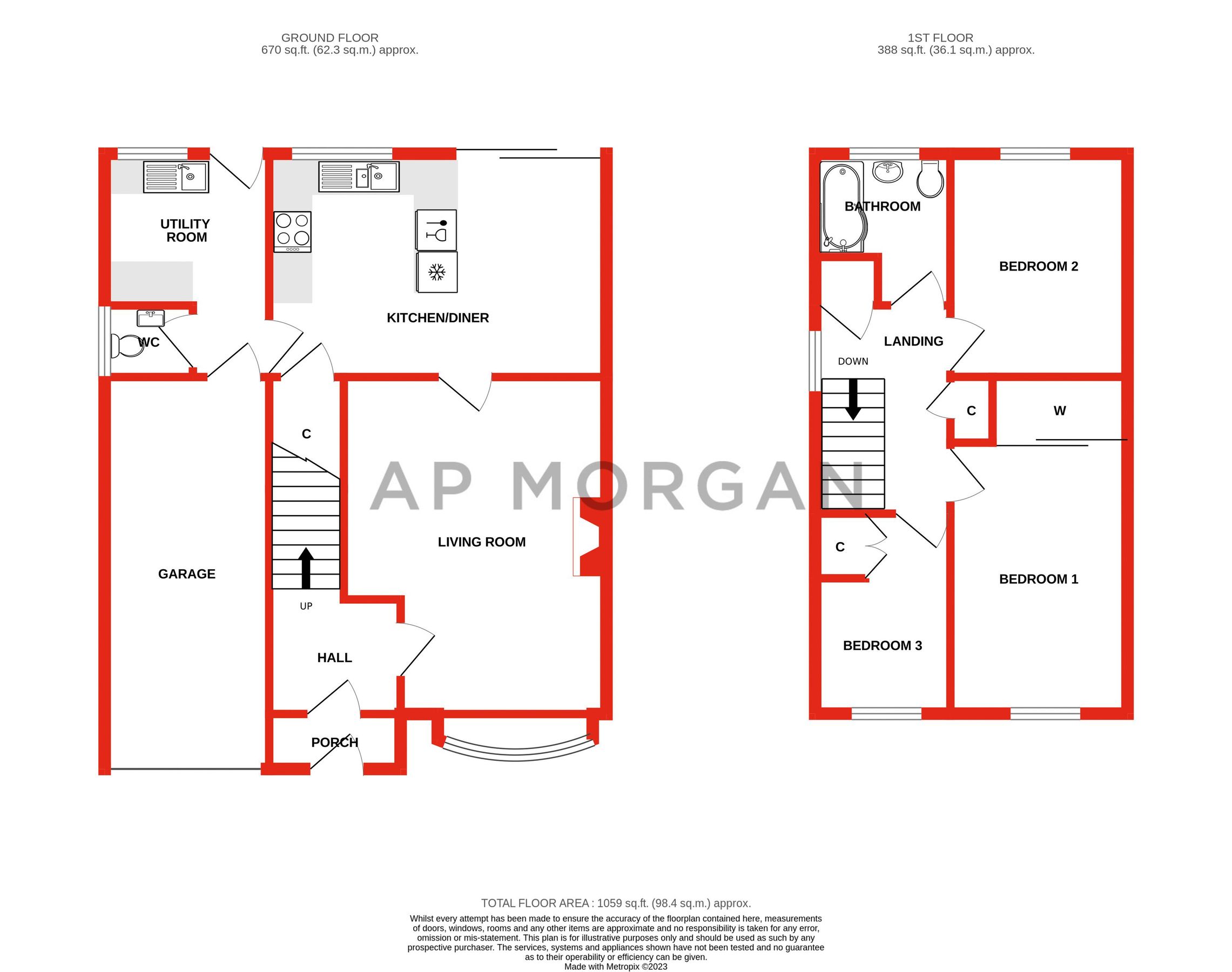 3 bed semidetached house for sale in Maisemore Close, Church Hill