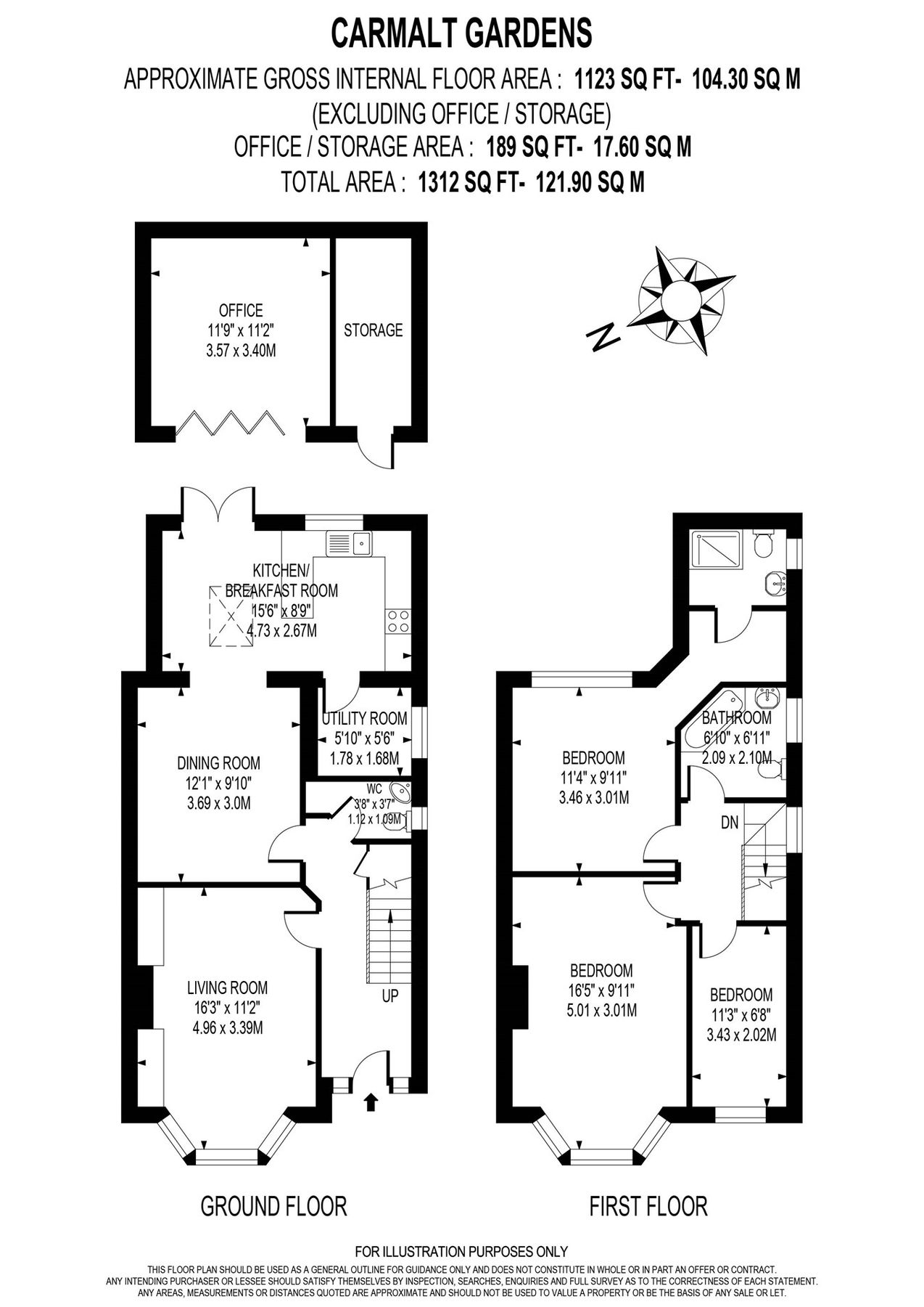 3 bed semidetached house for sale in Carmalt Gardens, Hersham Village