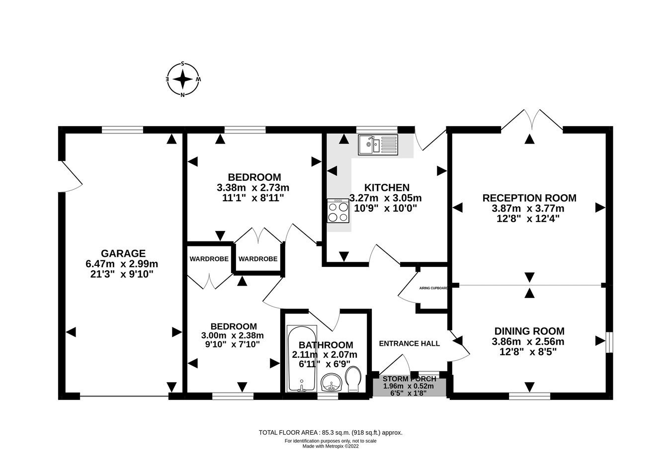 2 bed detached bungalow for sale in Cae Llewelyn, Cilmery, Builth Wells