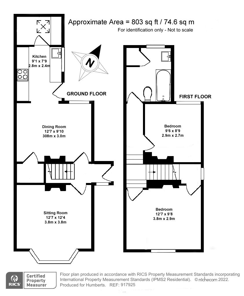 2 bed semidetached house for sale in Triangle Road, Haywards Heath