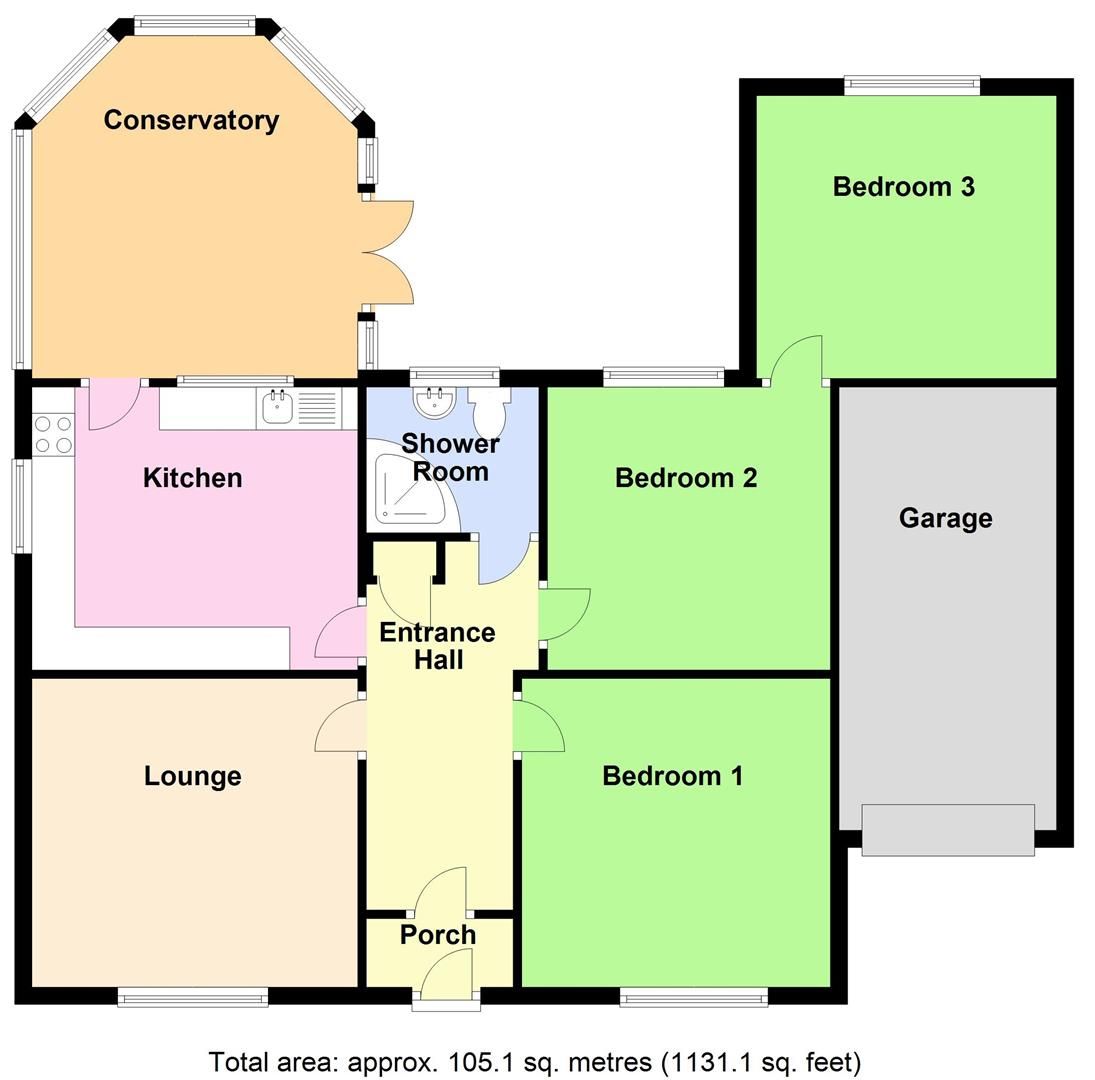 3 bed detached bungalow for sale in Chester Way, Boston PE21 Zoopla