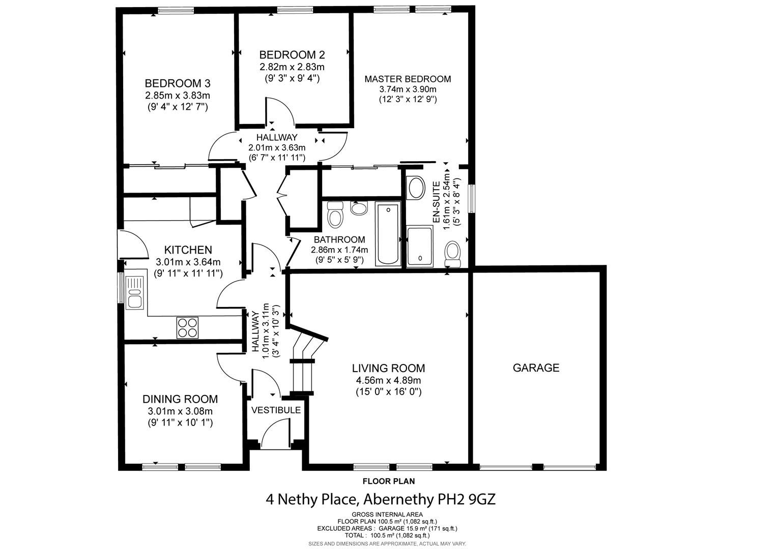 3 bed detached bungalow for sale in Nethy Place, Perth PH2