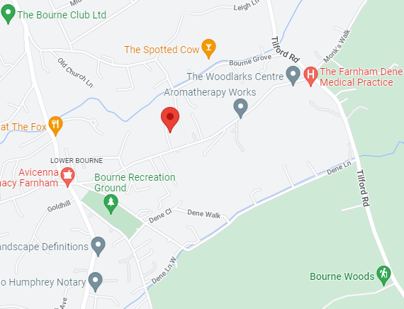 Bourne Woods Farnham Map 4 Bed Detached House For Sale In Grovelands, Lower Bourne, Farnham, Surrey  Gu10 - Zoopla