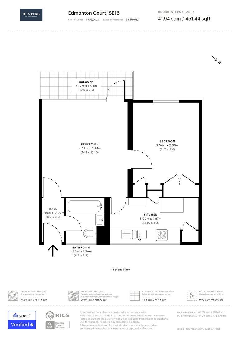 1 Bed Flat For Sale In Edmonton Court Canada Water London SE16 Zoopla