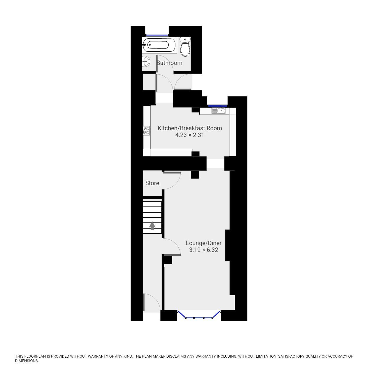 3 bed terraced house for sale in Oxford Street, Treforest, Pontypridd