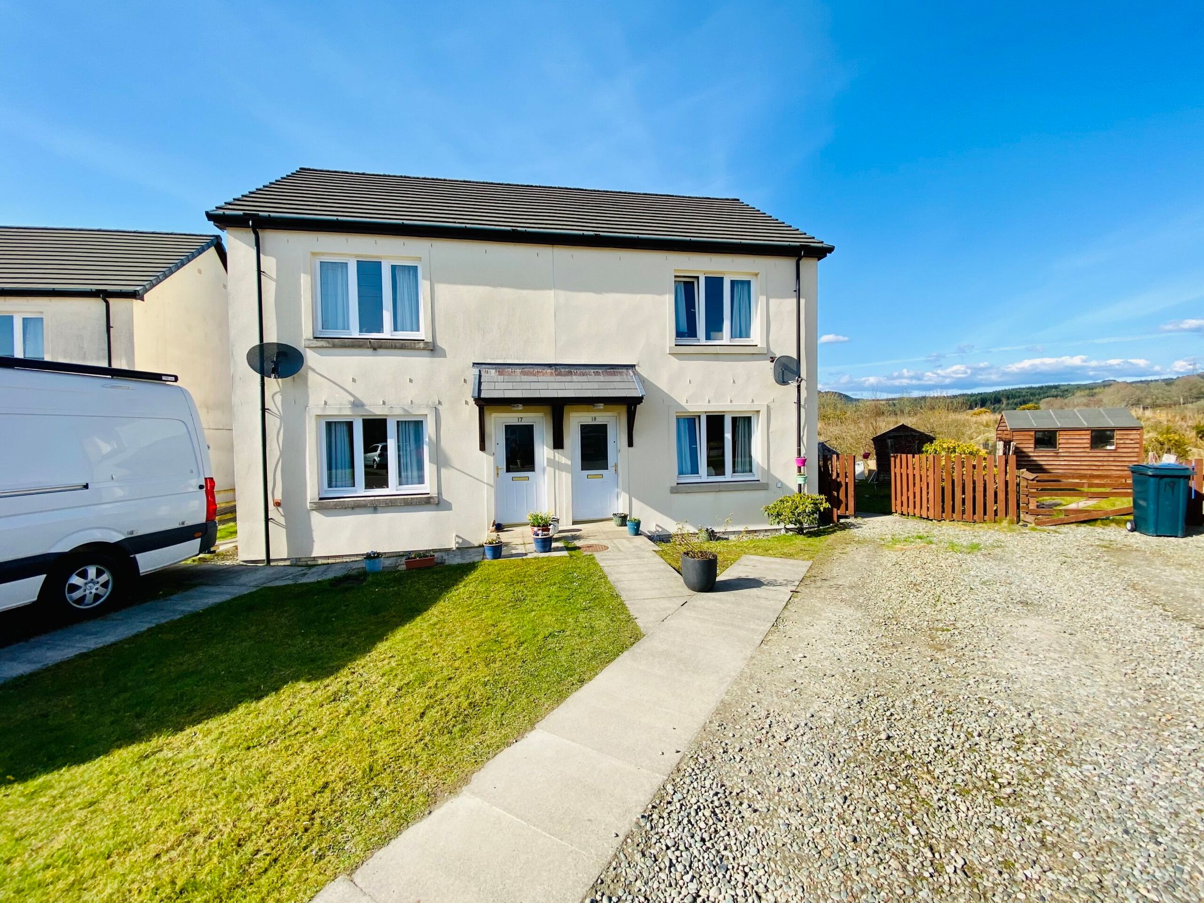 2 bed semidetached house for sale in 18 Cnoc Place, Lochgilphead