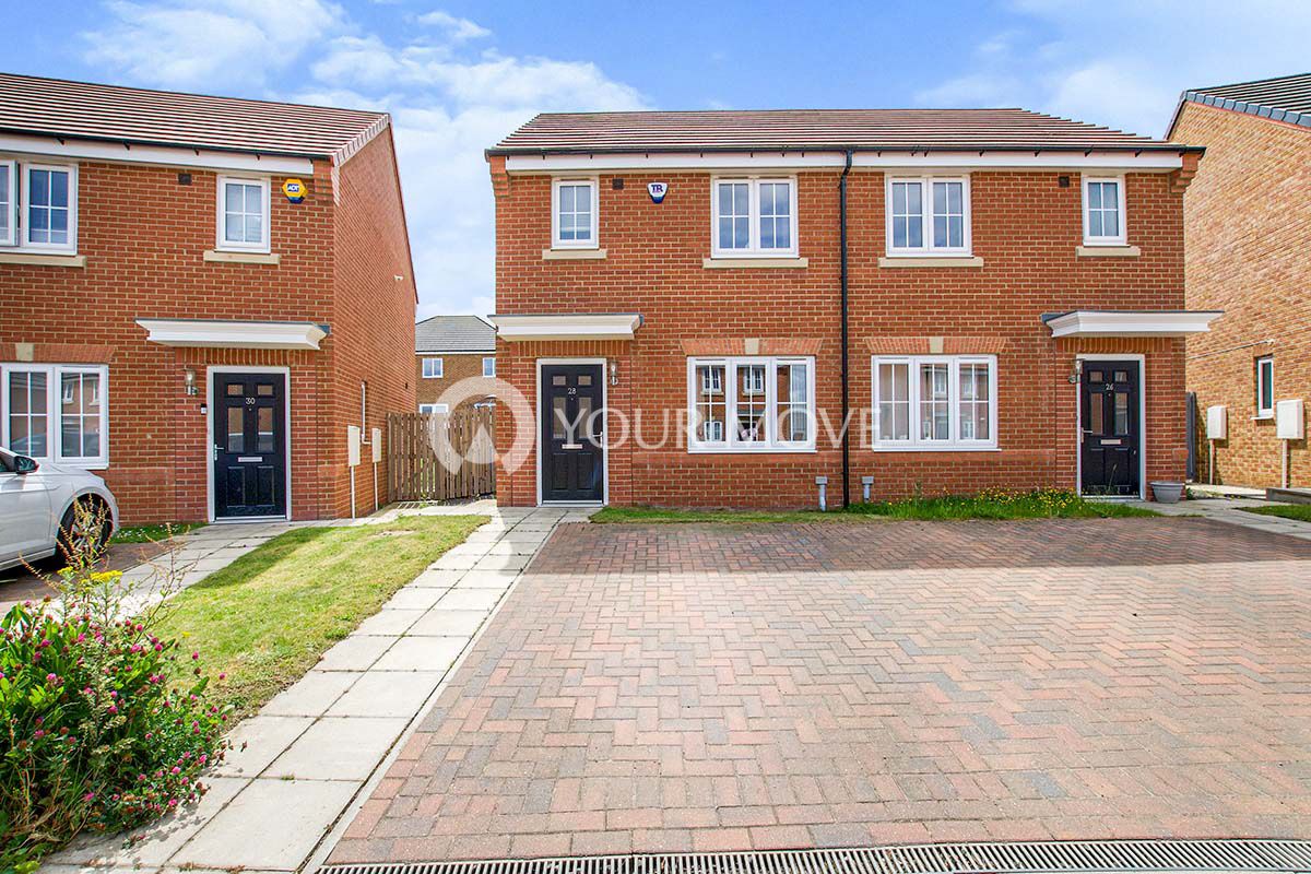 2 bed semidetached house for sale in Violet Drive, Blyth