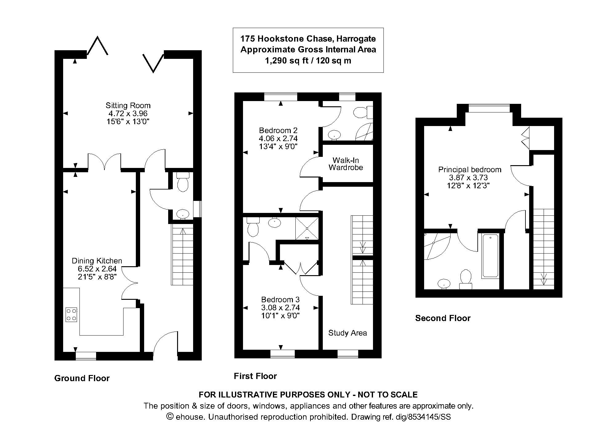 3 bed detached house for sale in Hookstone Chase, Harrogate, North