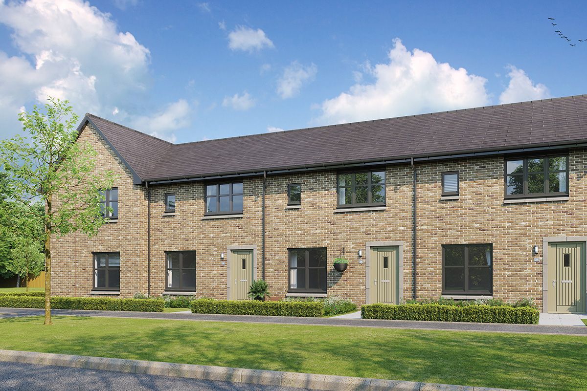New home, 3 bed terraced house for sale in "Berwick" at Hunter's Meadow
