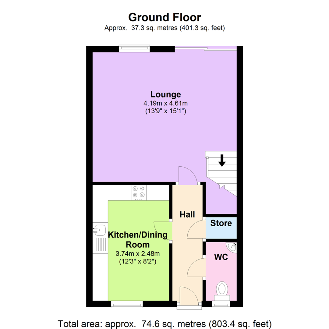 3 bed town house to rent in Langwood Gardens, Haslingden, Rossendale