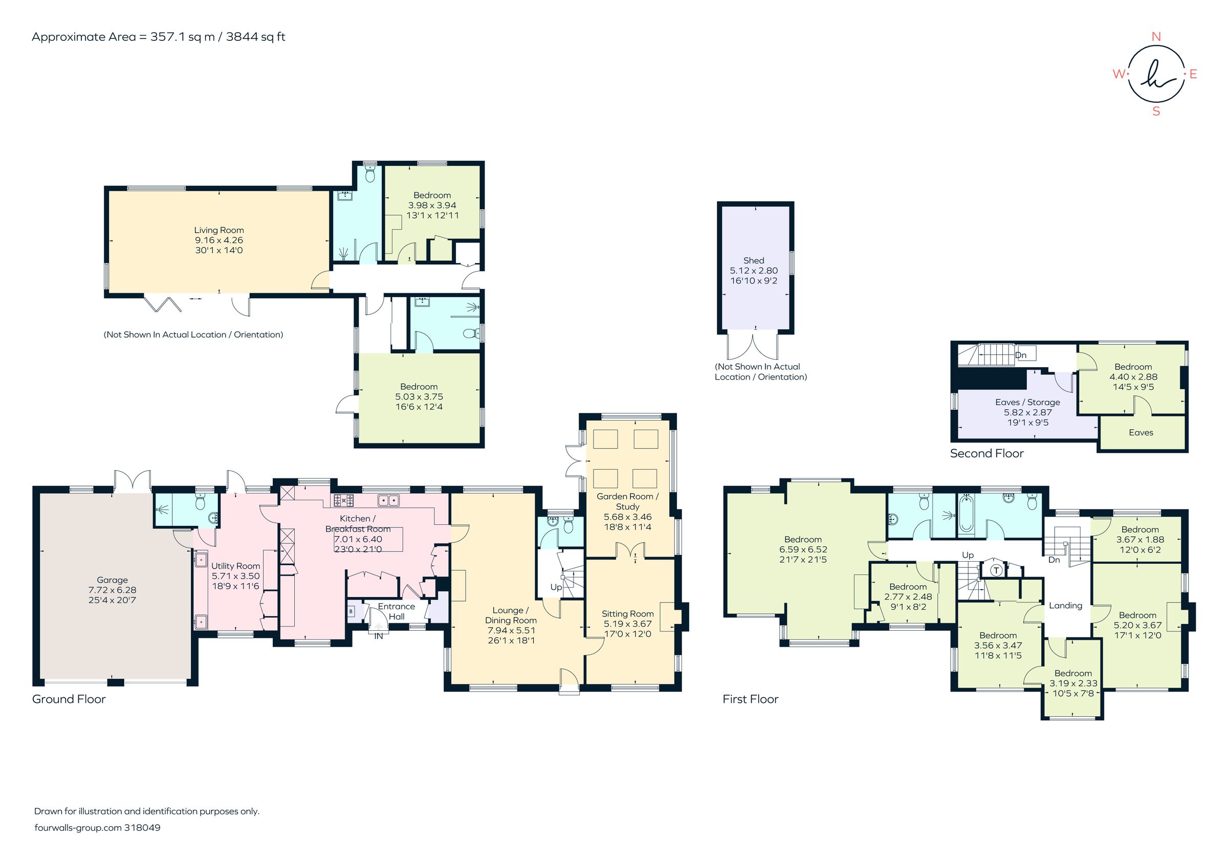 7 bed detached house for sale in Hempstead Lane, Potten End