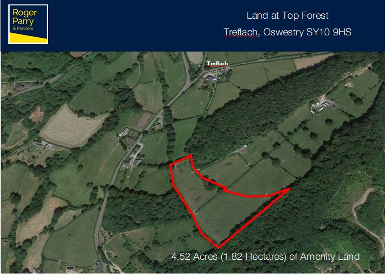 Land for sale in Land At Top Forest, Treflach, Oswestry SY10 Zoopla