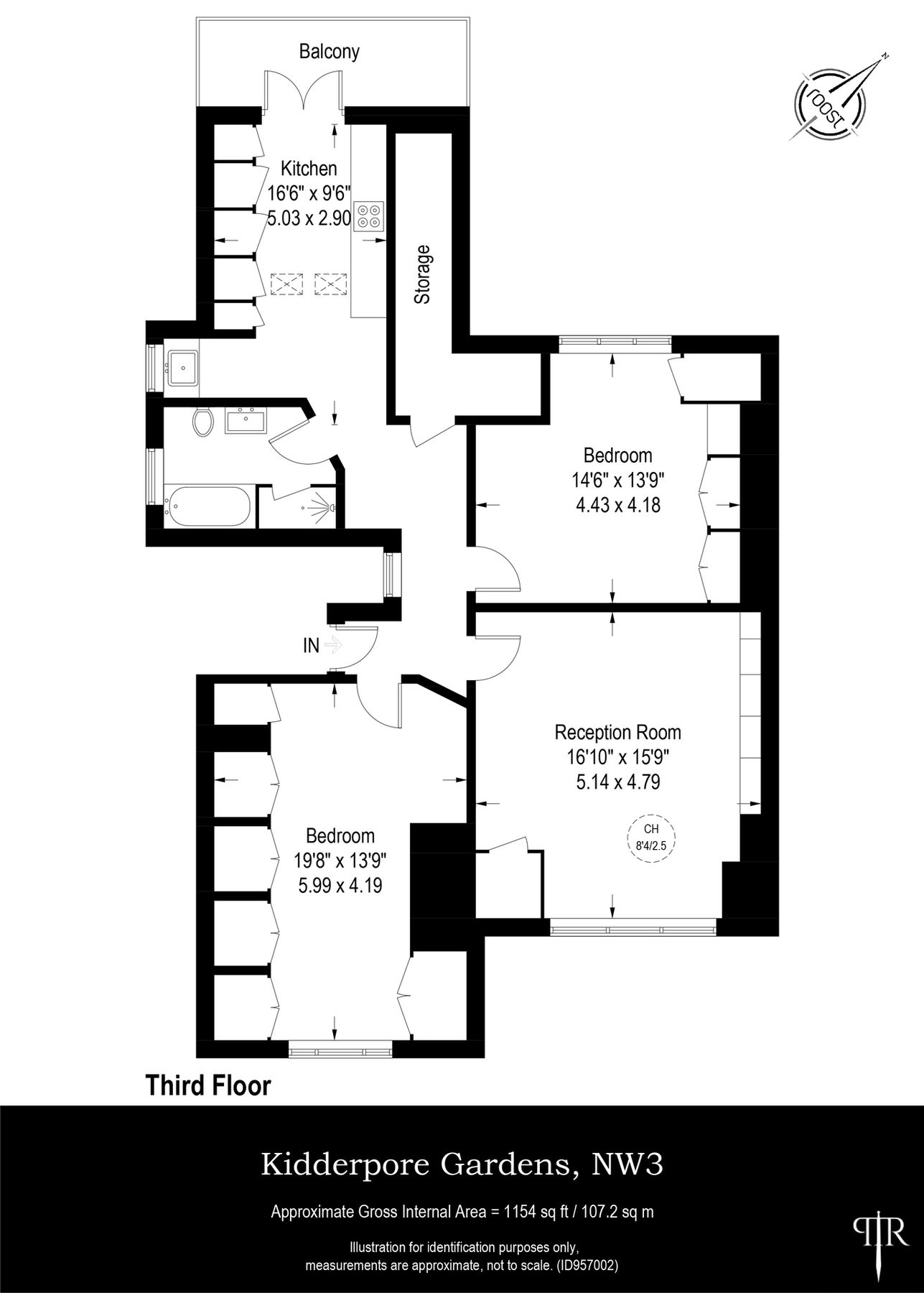 2 bed flat for sale in Kidderpore Gardens, Hampstead NW3 Zoopla
