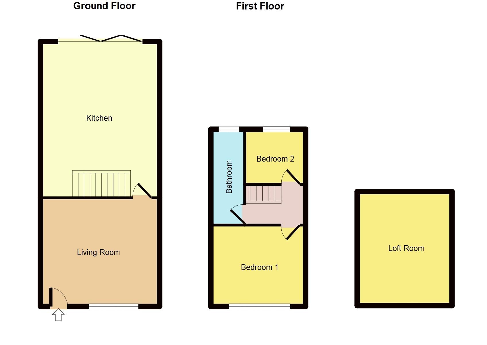 2 bed terraced house for sale in Mount Pleasant, Nangreaves, Bury BL9
