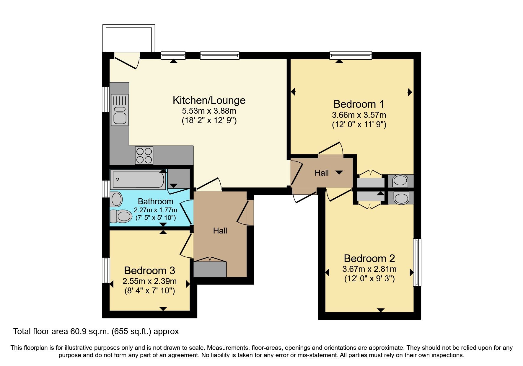 3 bed flat for sale in Ropewalk Court, Arwenack Avenue, Falmouth, Cornwall TR11 Zoopla