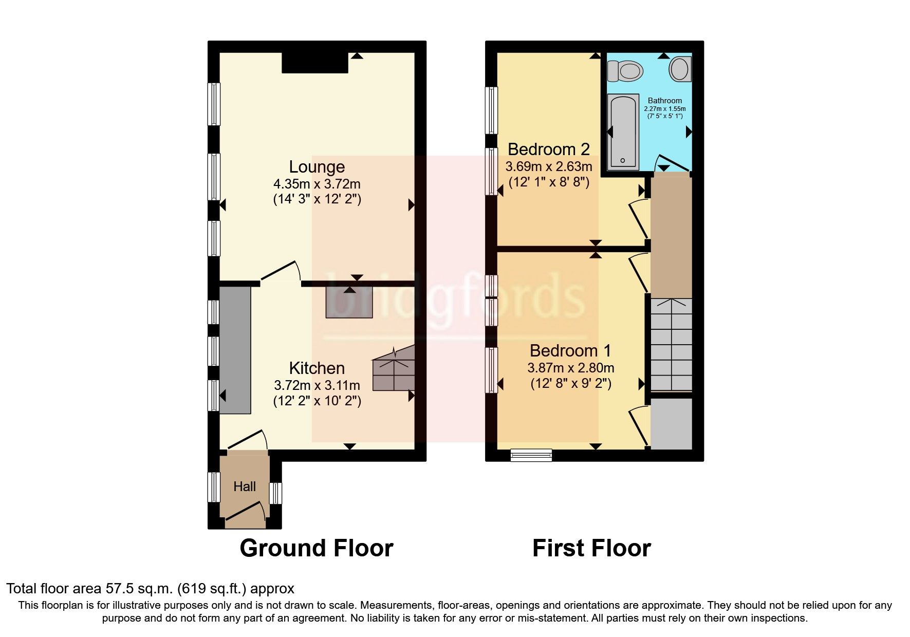 2 bed end terrace house for sale in Huddersfield Road, Carrbrook