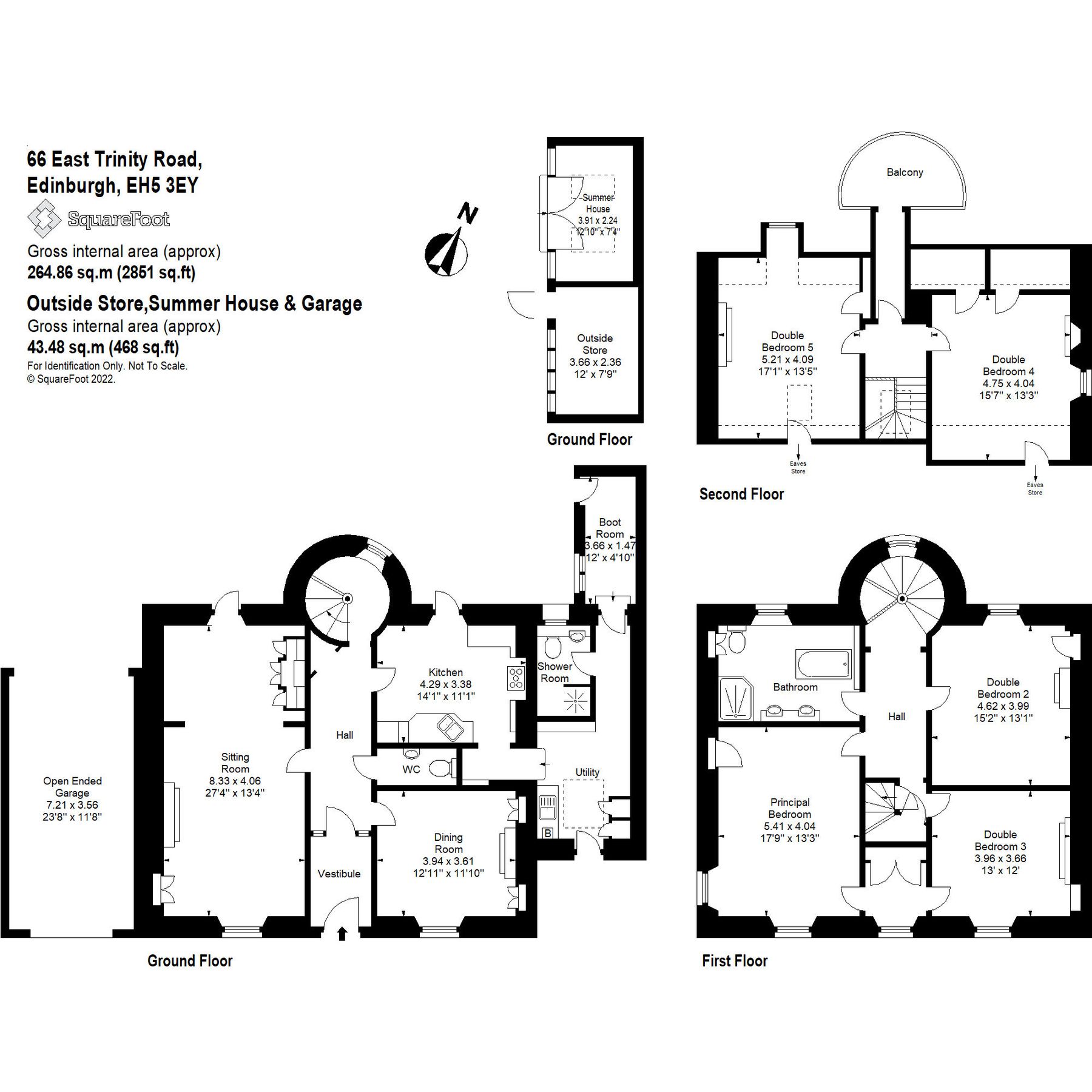 5 bed detached house for sale in East Trinity Road, Trinity, Edinburgh