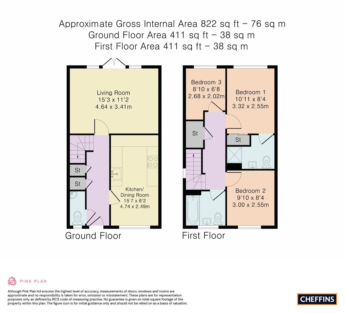 3 bed semidetached house for sale in Ayres Drive, Hauxton, Cambridge