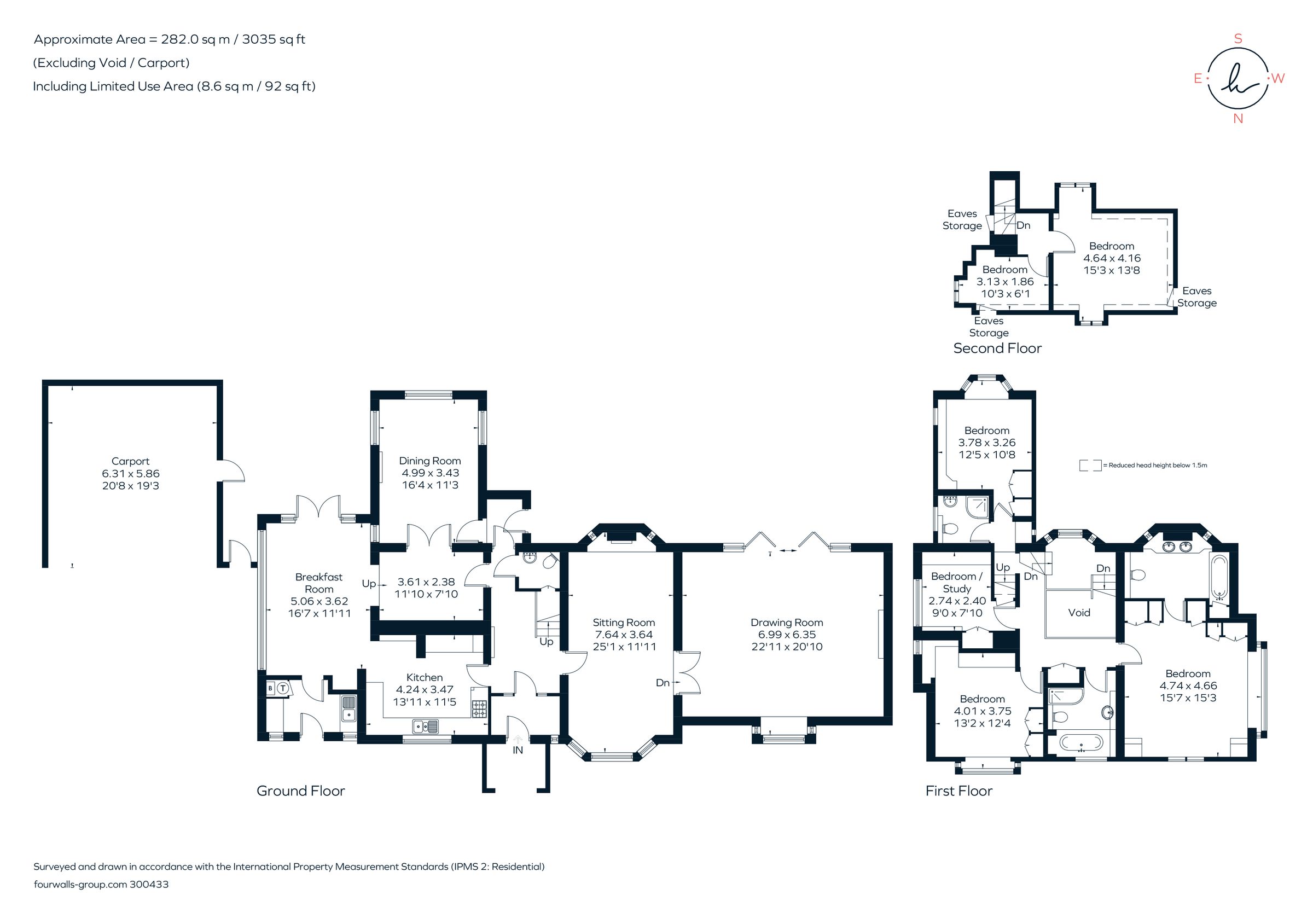 5 bed detached house for sale in Coach Road, Ottershaw, Chertsey